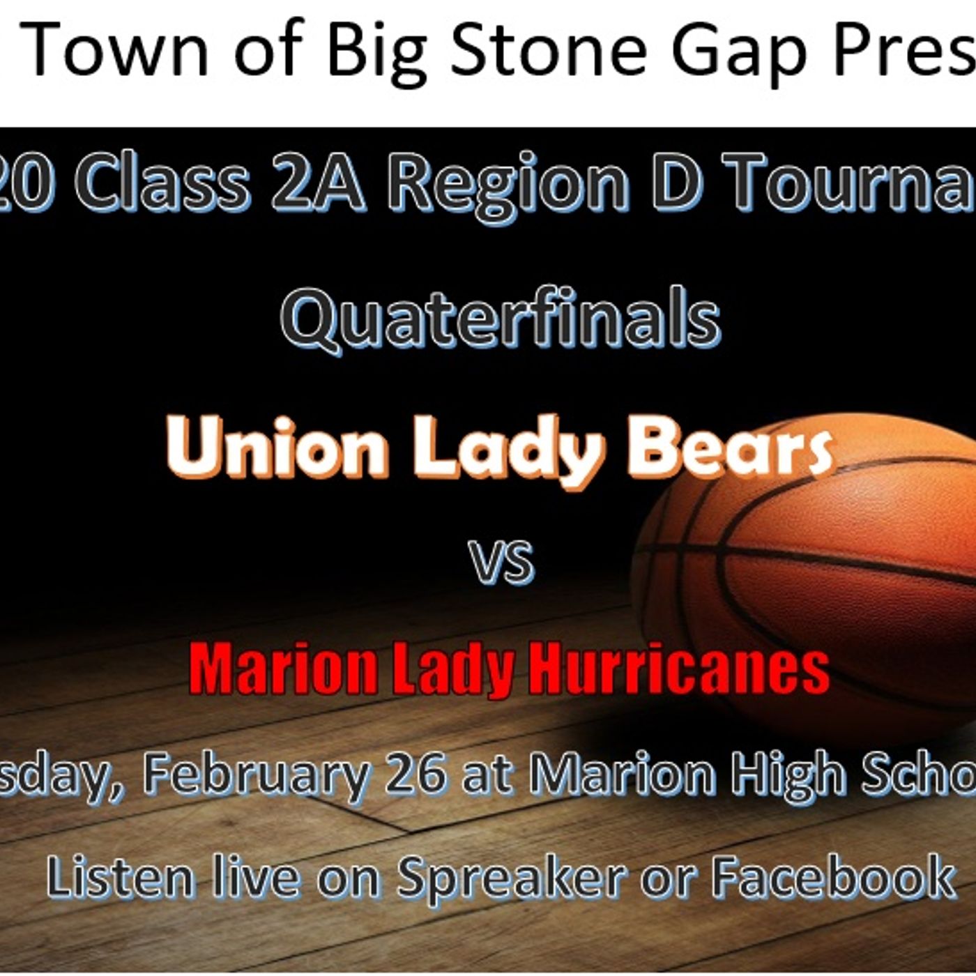 2A Region D Quarterfinals- Girl's Union VS Marion episode artwork