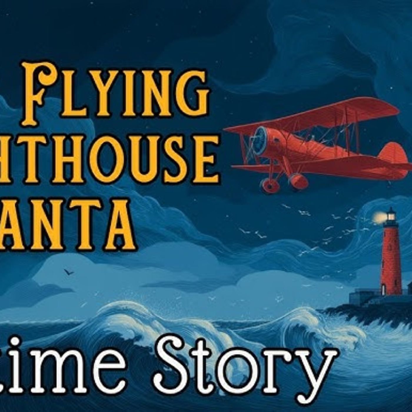 MAGICAL Bedtime Story ❄️The Flying Lighthouse Santa❄️ FALL ASLEEP NOW(M4A_128K)