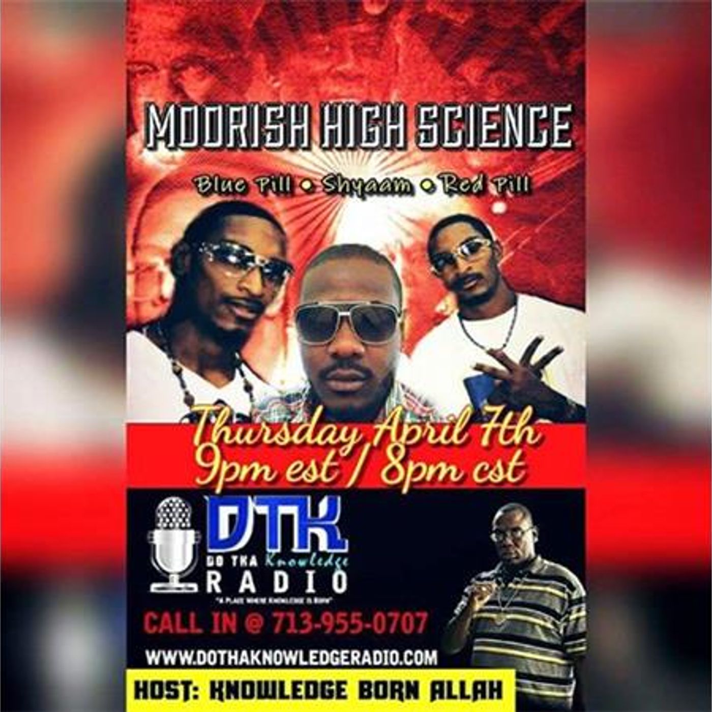Black Psychology- Red Pill Blue Pill Shyaam The Liberator- Moorish High Science episode artwork