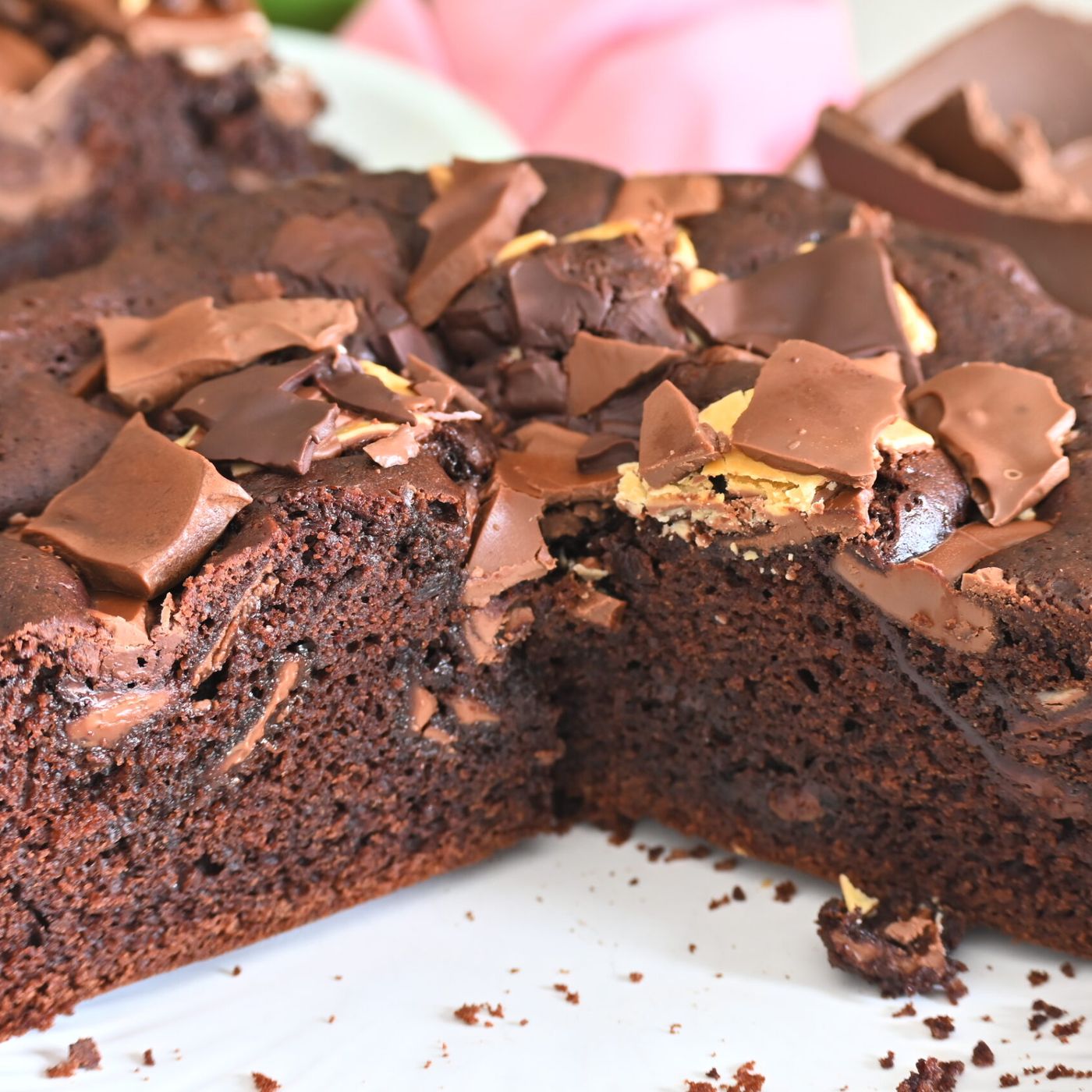 Torta con Cioccolato Avanzato (anche delle Uova di Pasqua): Ricetta Soffice