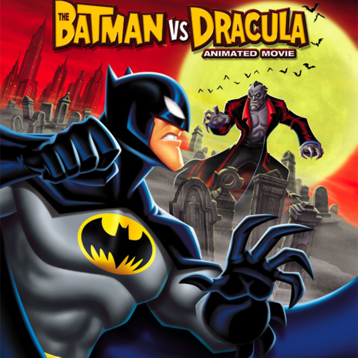 The Batman vs. Dracula 2005 episode artwork