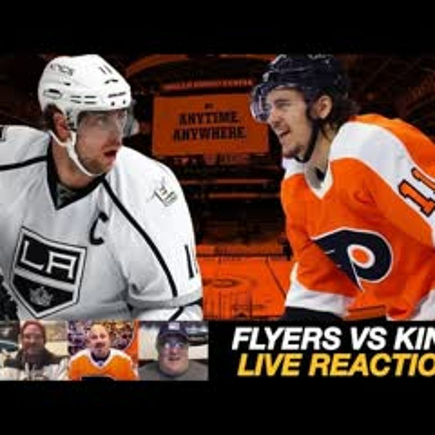 Flyers vs. Kings LIVE REACTIONS | Philadelphia Flyers vs Los Angeles Kings | NHL News & Updates episode artwork