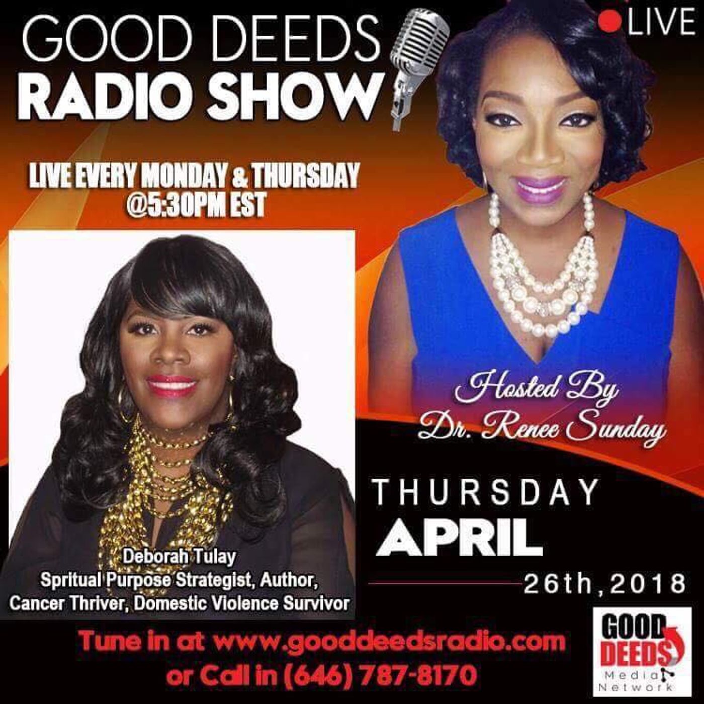 Dr. Renee Sunday\'s show