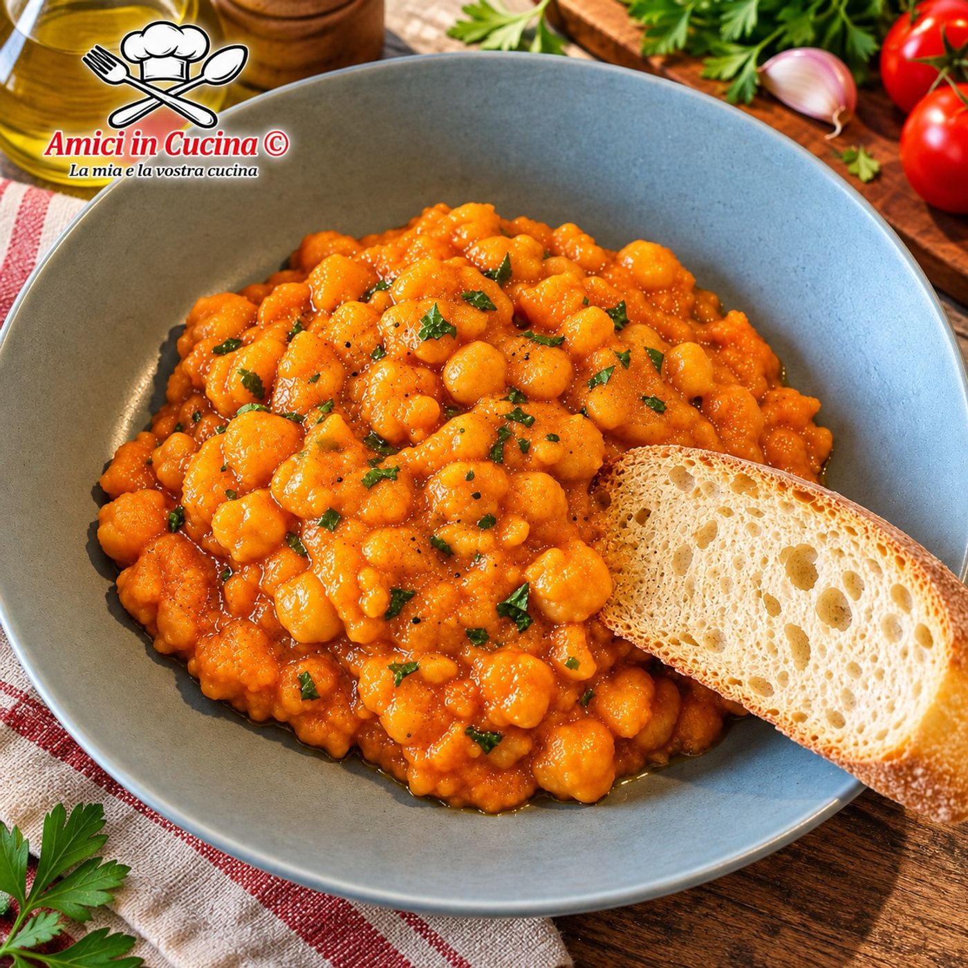 Zuppa di ceci veloce e cremosa