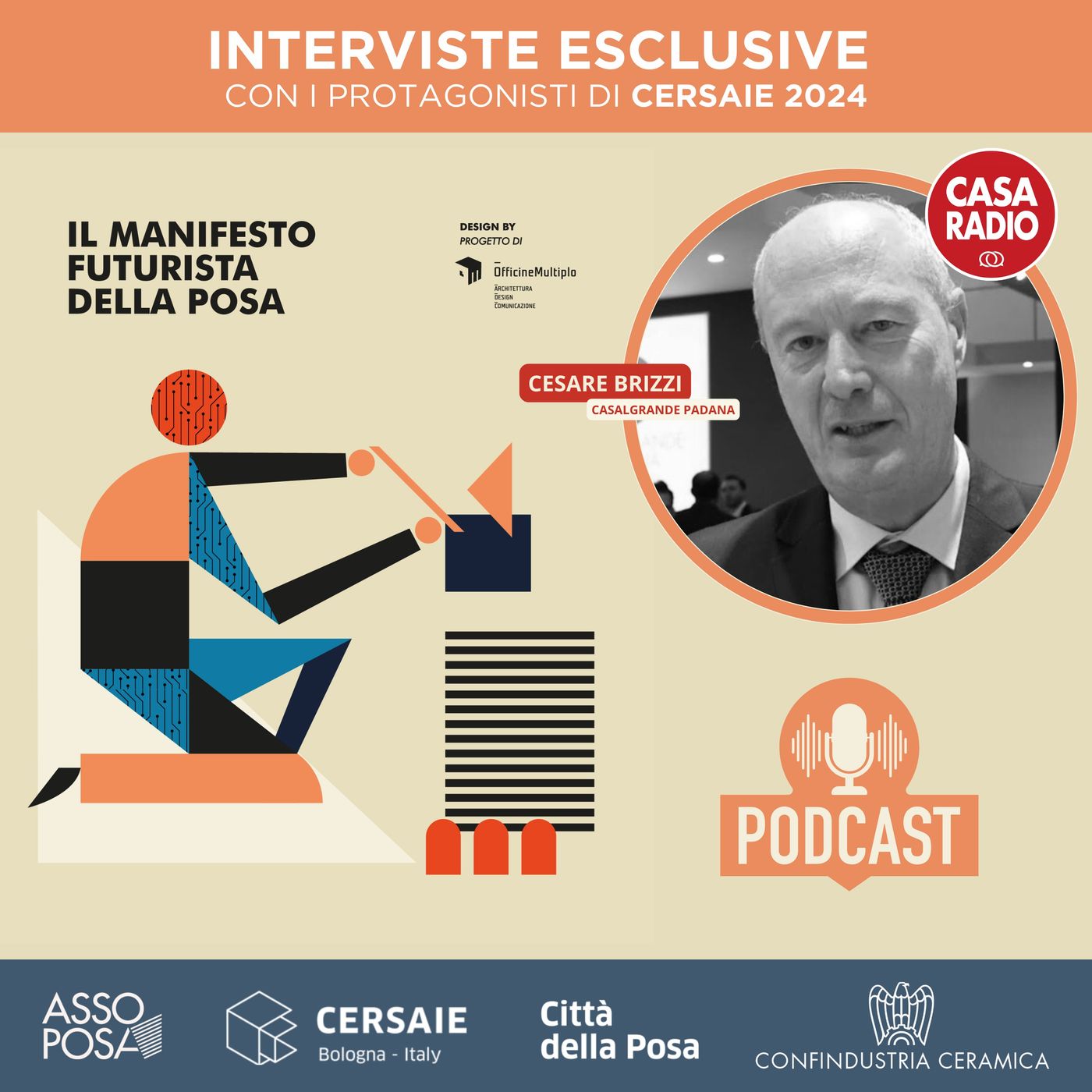 Intervista esclusiva a Cesare Brizzi - Casalgrande Padana episode artwork