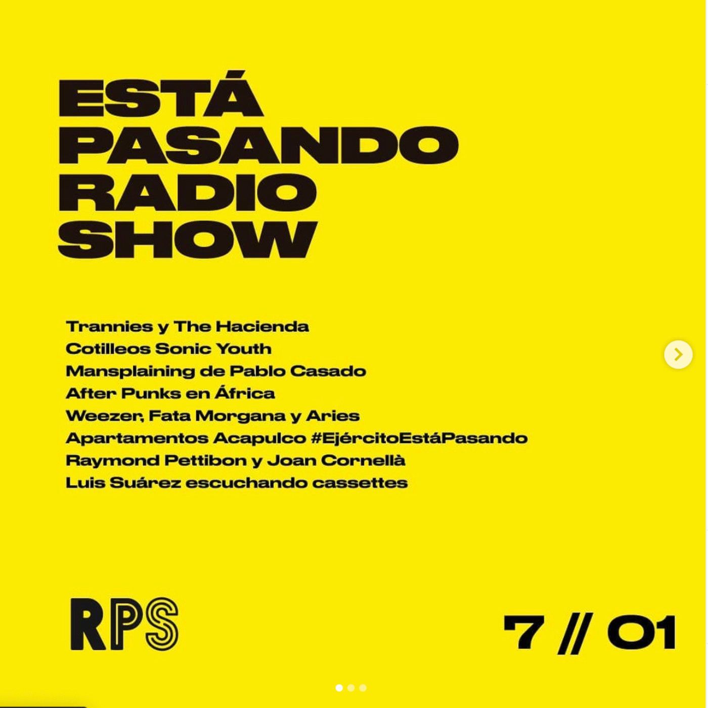 ESTÁ PASANDO RADIOSHOW.