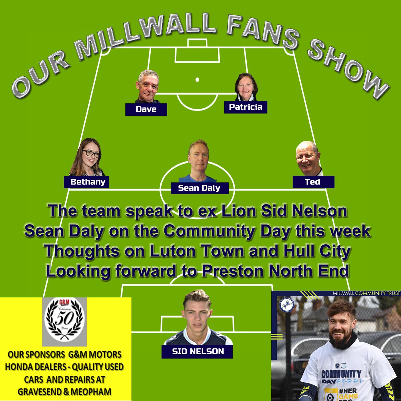 Our Millwall Fans Show - Sponsored by G&M Motors - Meopham & Gravesend 14/04/23 episode artwork
