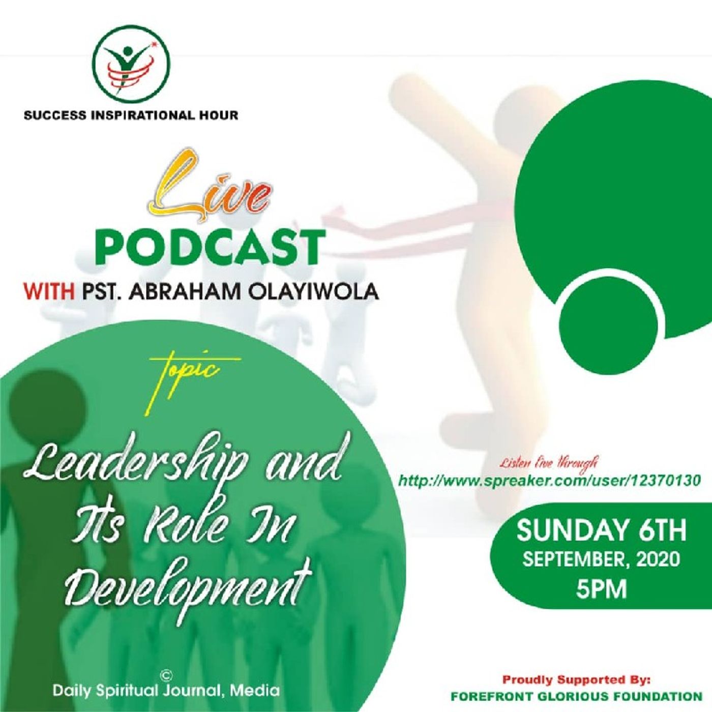 LEADERSHIP AND ITS ROLE IN DEVELOPMENT, Vol. 1 episode artwork