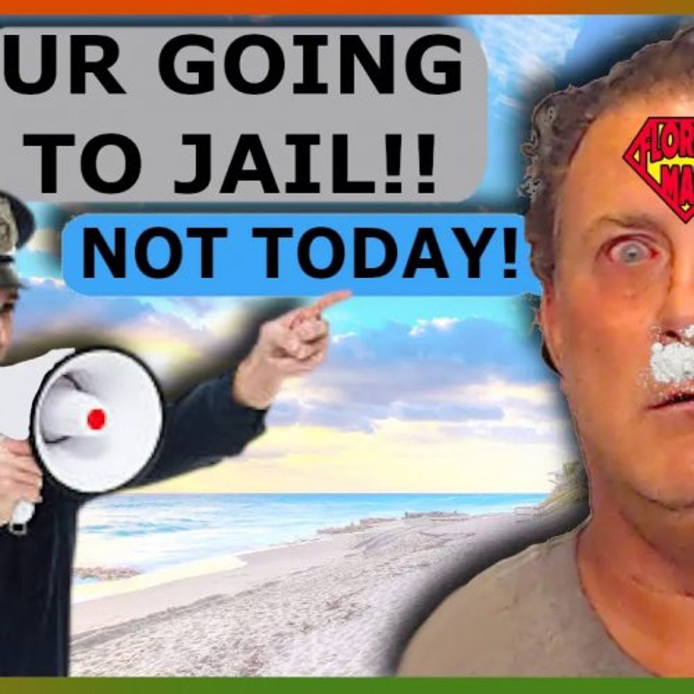 ReddX's Stories About Kevin: Florida-man Kevin escapes the cops while buzzing on cocaine!