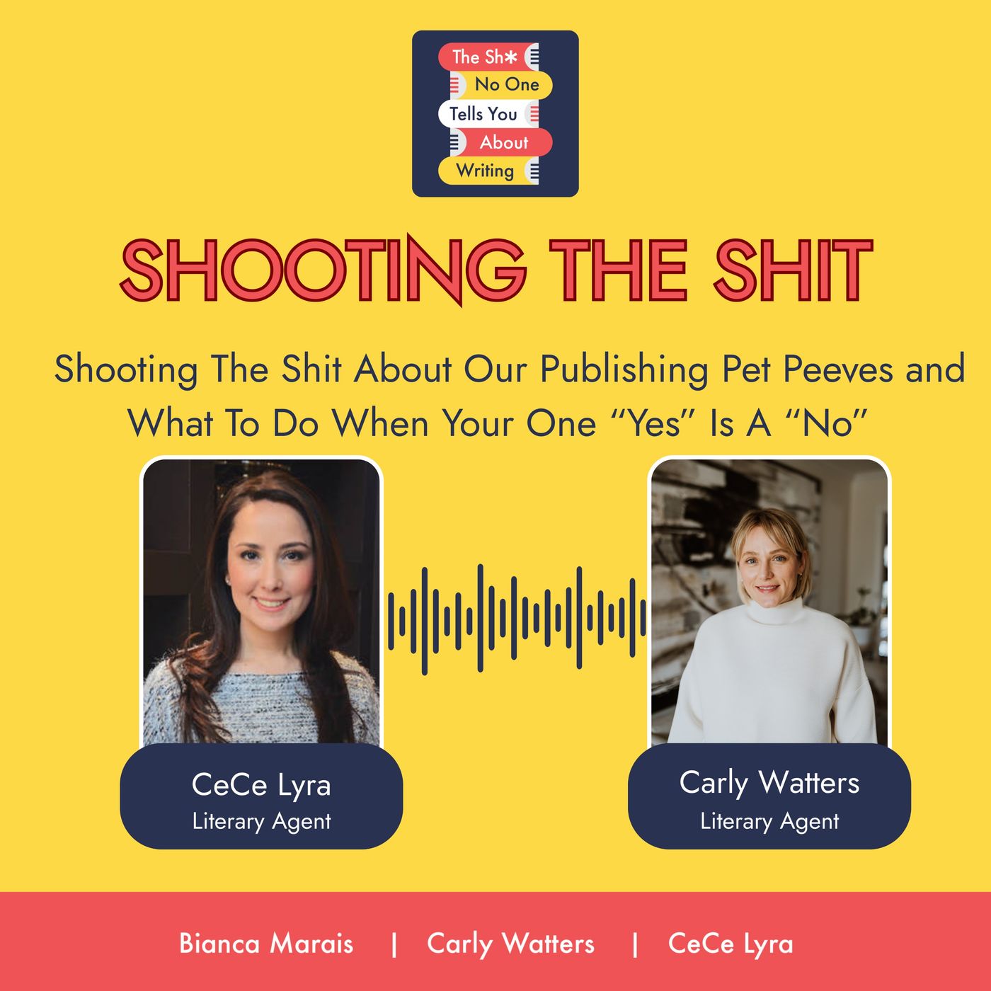 Shooting The Shit About Our Publishing Pet Peeves and What To Do When Your One “Yes” Is A “No”