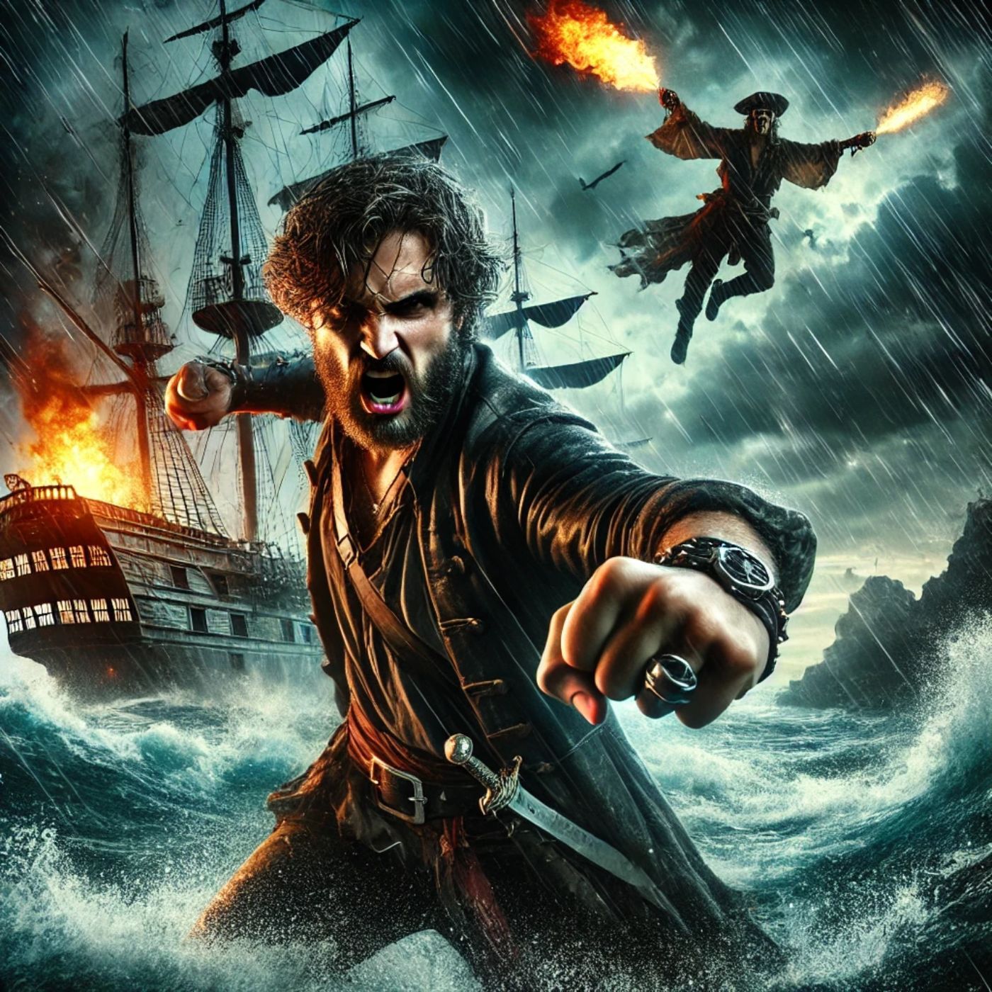 Madman and The Pirate podcast artwork