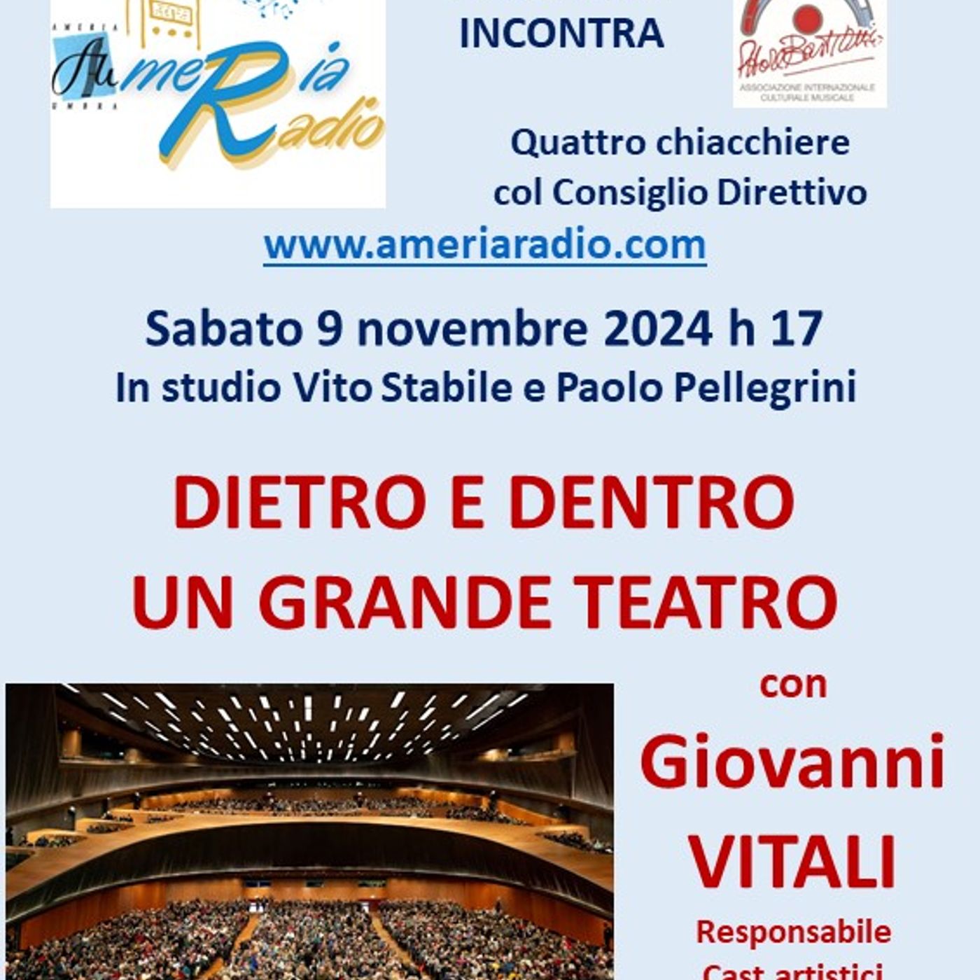 Bastianini Incontra - Dietro e Dentro un grande Teatro con Giovanni Vitali episode artwork