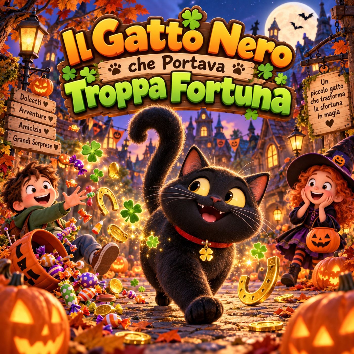 Il Gatto Nero che Portava Troppa Fortuna episode artwork