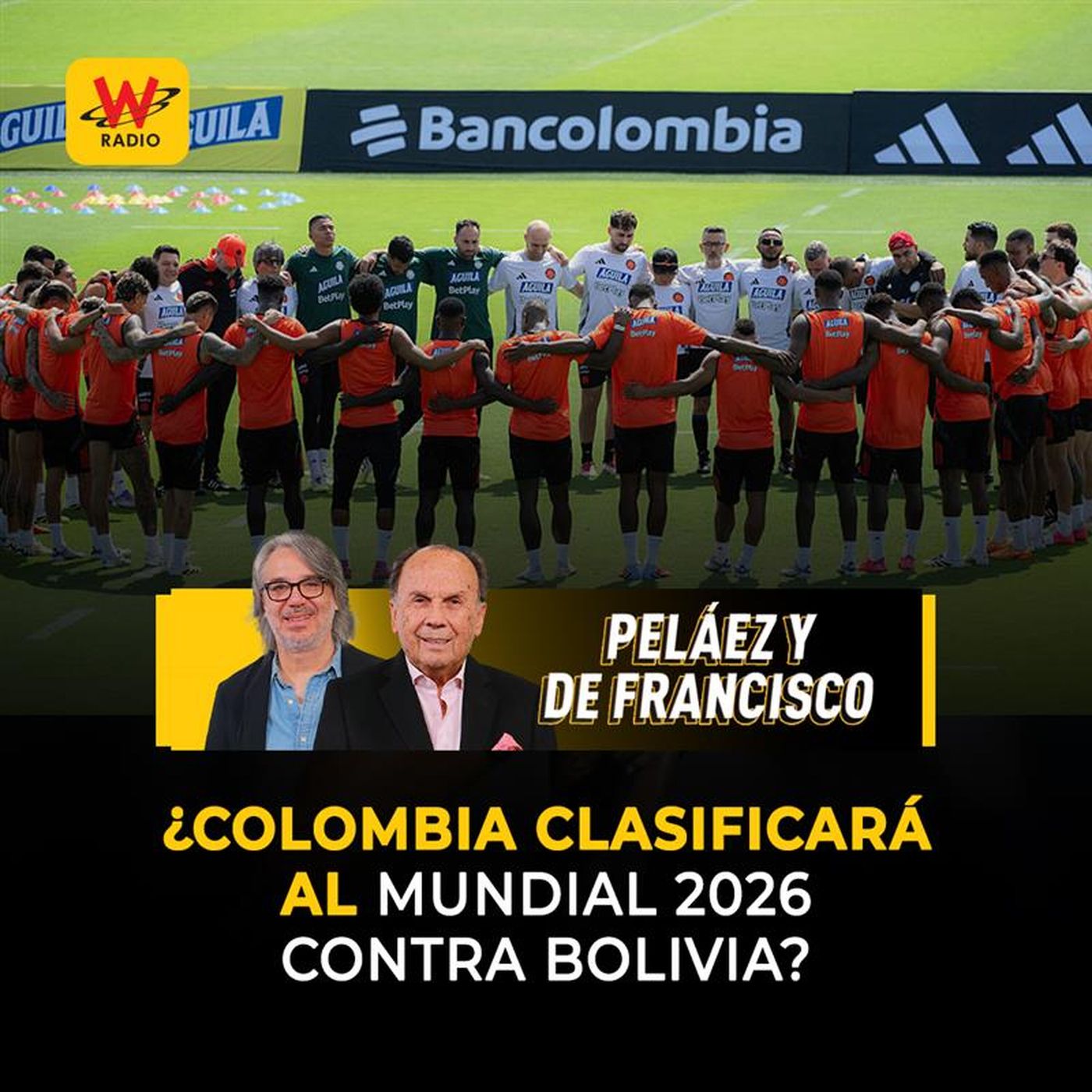 ¿Colombia clasificará al Mundial 2026 contra Bolivia?
