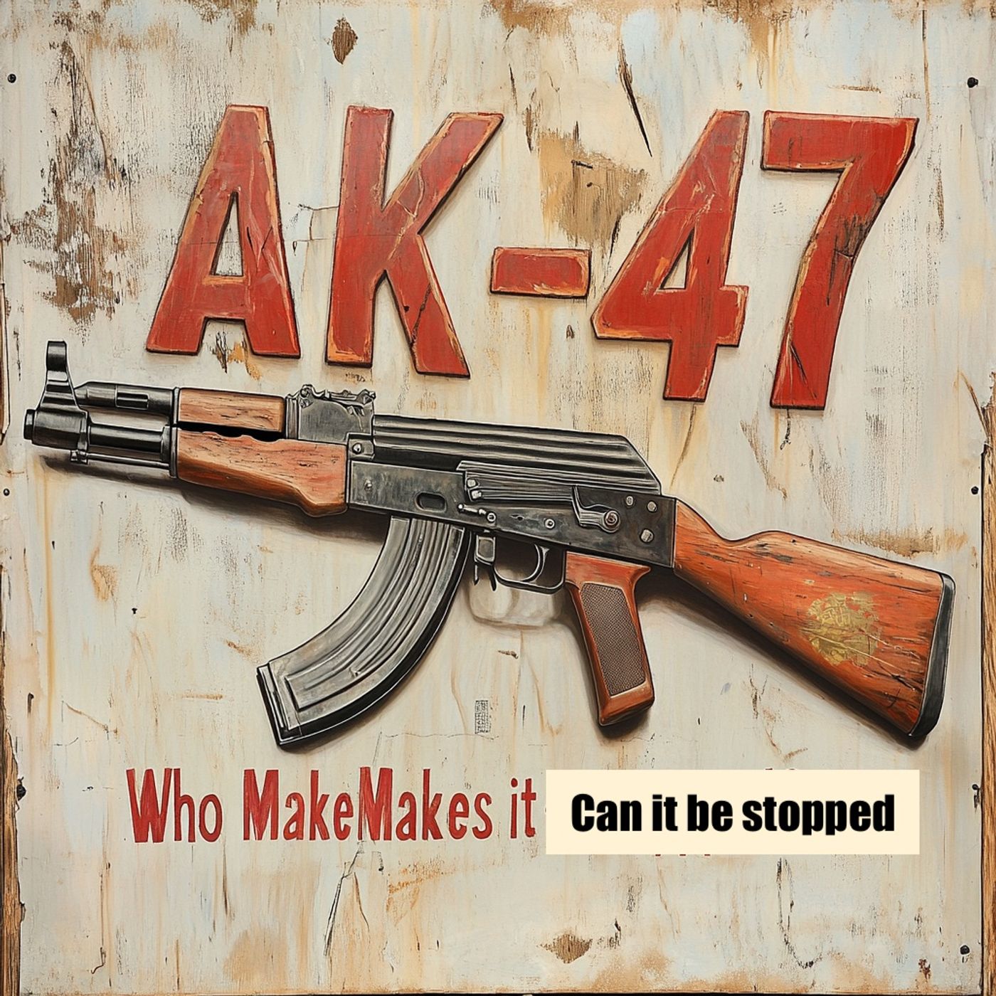 AK-47 Who Makes it- Can it be stopped?