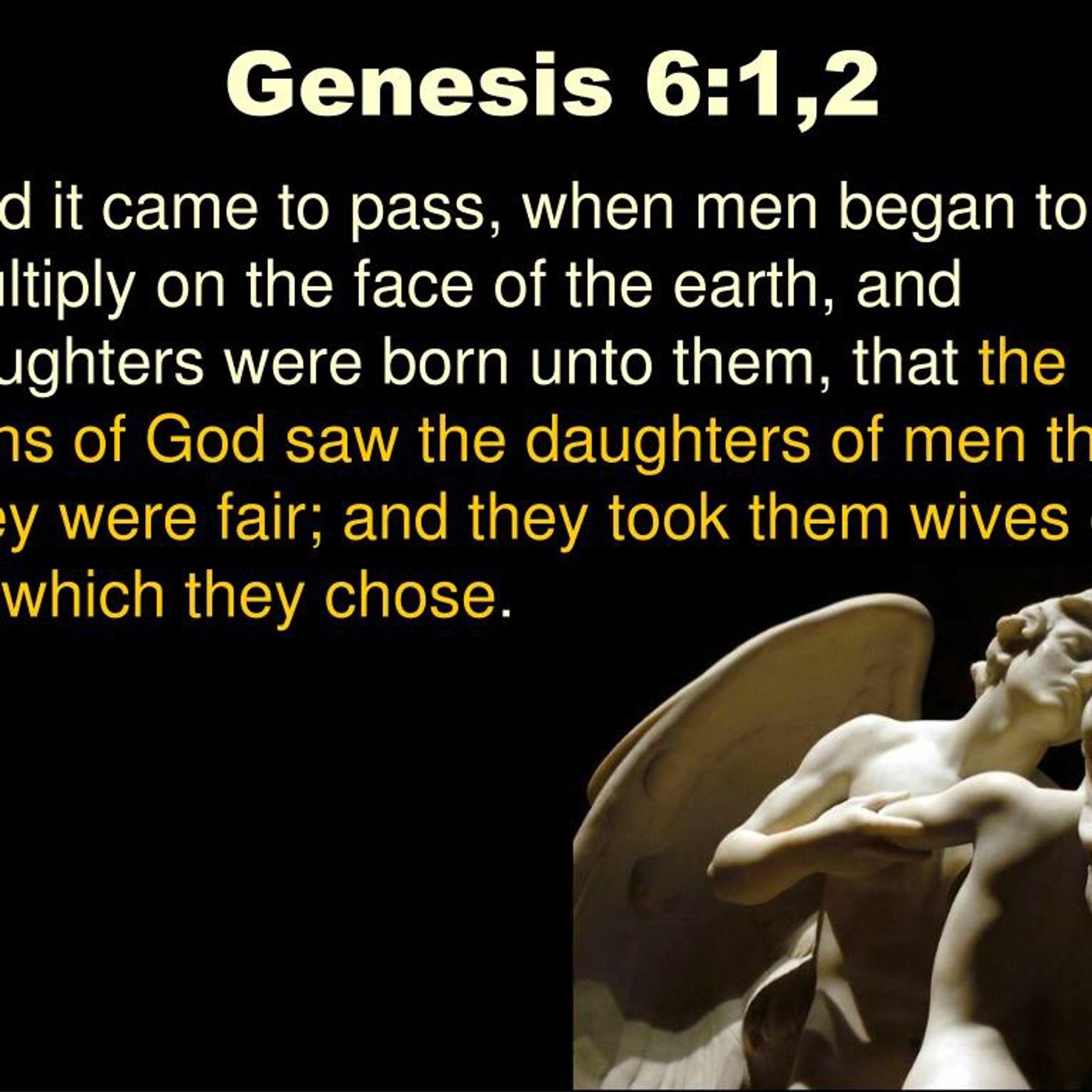 THE STORY OF THE FALLEN ANGELS SEXEN THE LADYS PROVES THE SON EXISTS!(YAHWEH HIT UP MARY THE SAME WAY!YAHWEH BEN YAHWEH WAS BORN!FACTS!) episode artwork