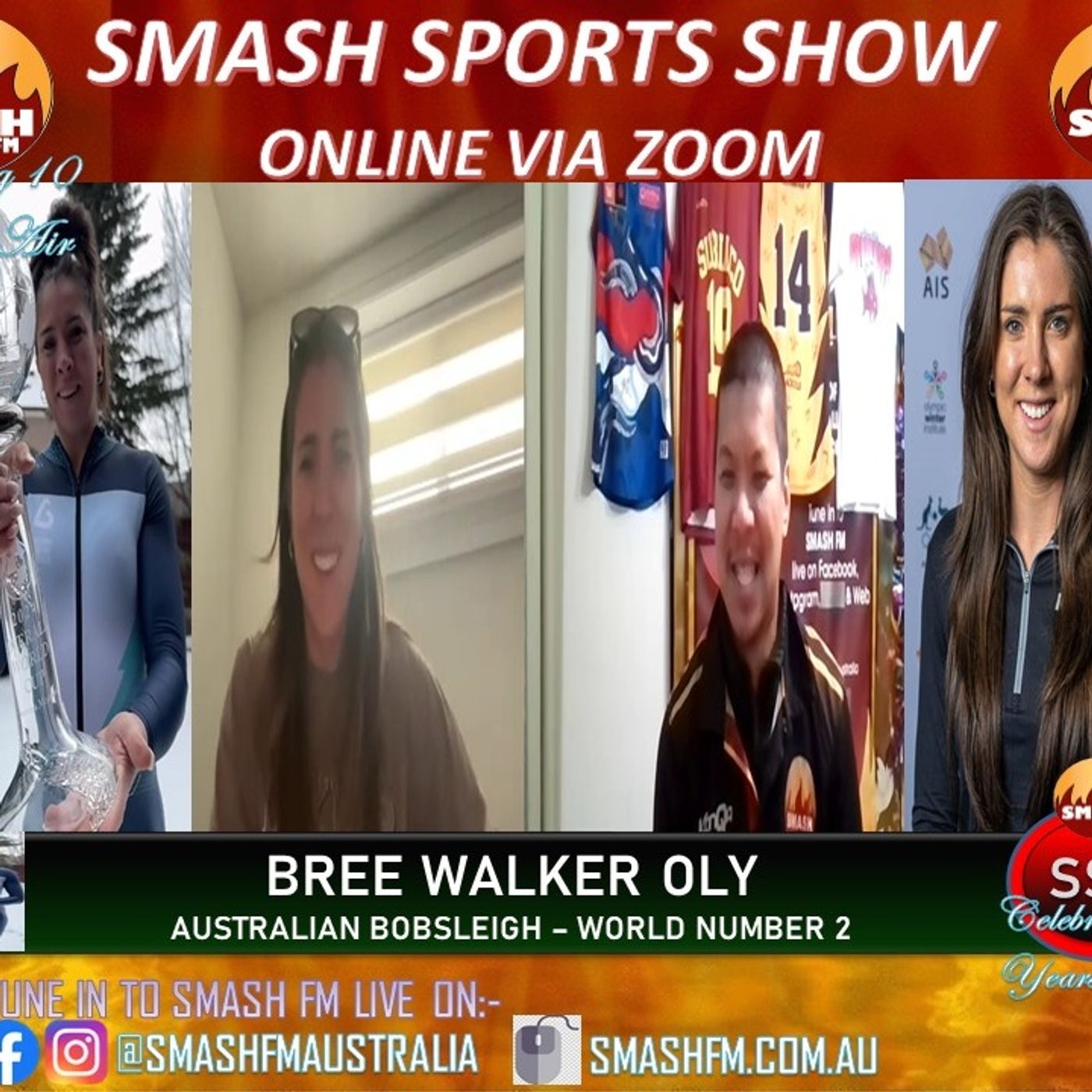 SSS10THYR: Bree Walker OLY Australian Bobsleigh (World #2) Interviews 140624