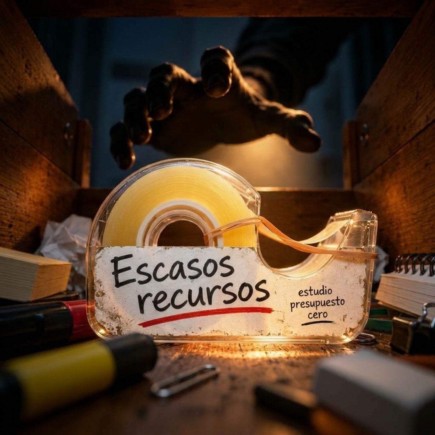 Escasos recursos podcast artwork
