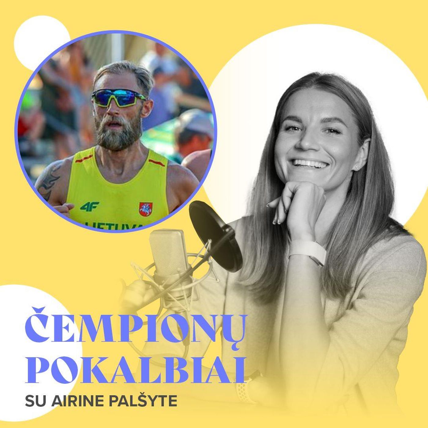 Čempionų pokalbiai su Airine Palšyte. Paralimpietis Česonis: džiaugiuosi, kad įkvepiu kitus, nors kartais pats tesijaučiu paprastas žmogutis