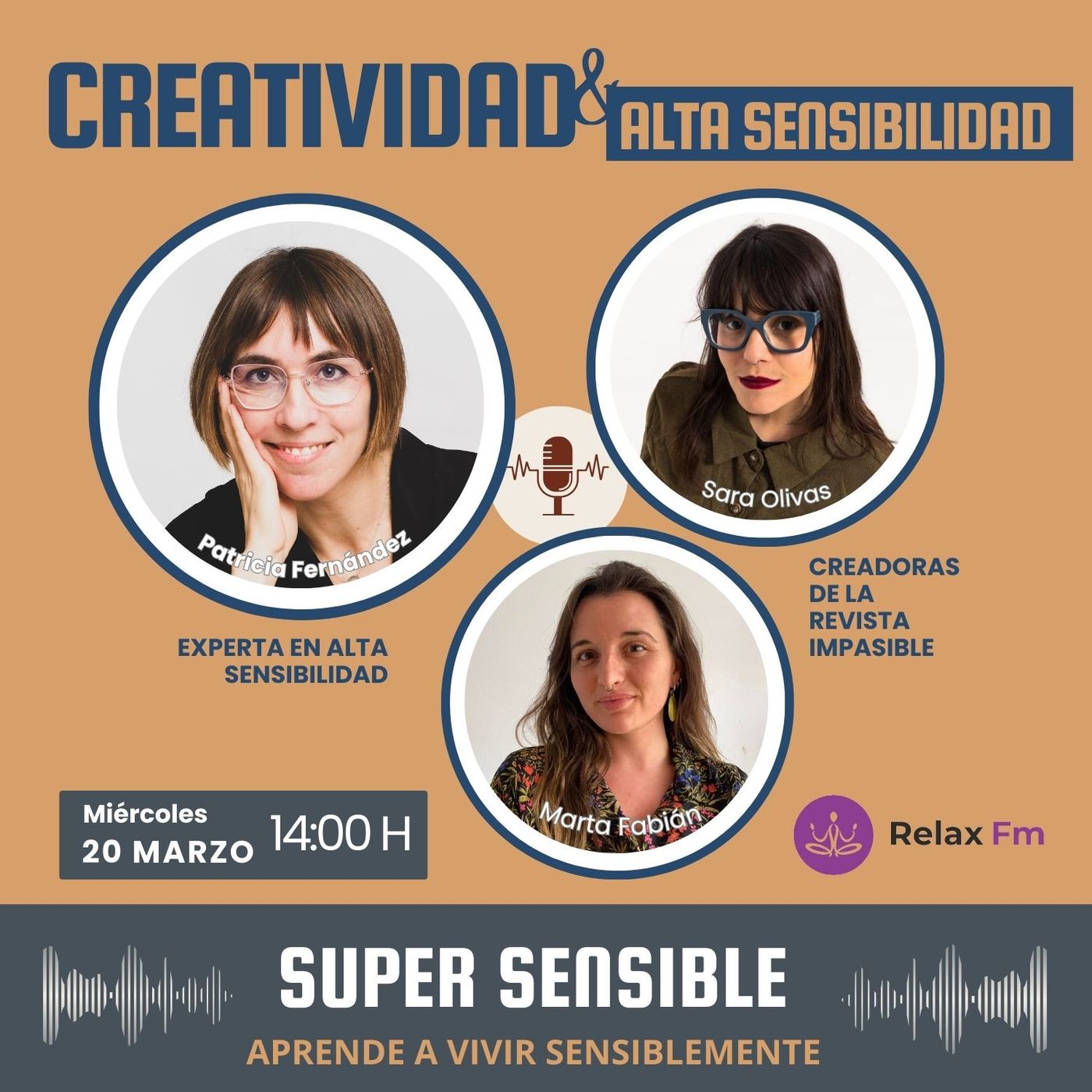 Creatividad y Alta Sensibilidad con Marta Fabian y Sara Olivas, creadoras de la Revista Impasible episode artwork