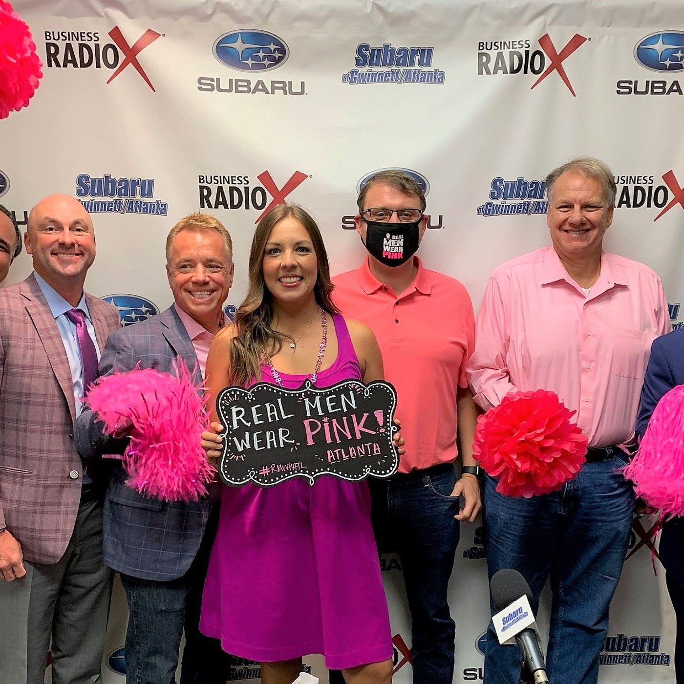 American Cancer Society's "Real Men Wear Pink of Atlanta" Campaign episode artwork