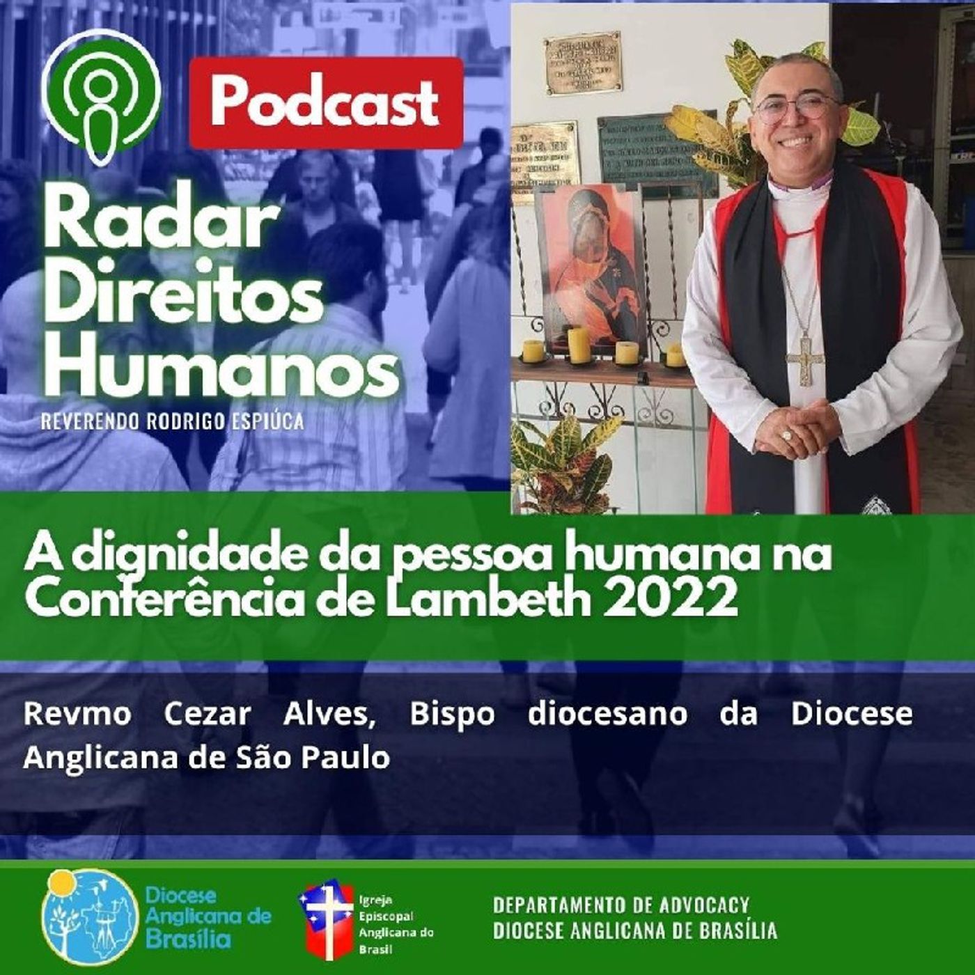 #016 - A dignidade da pessoa humana na Conferência de Lambeth 2022 episode artwork
