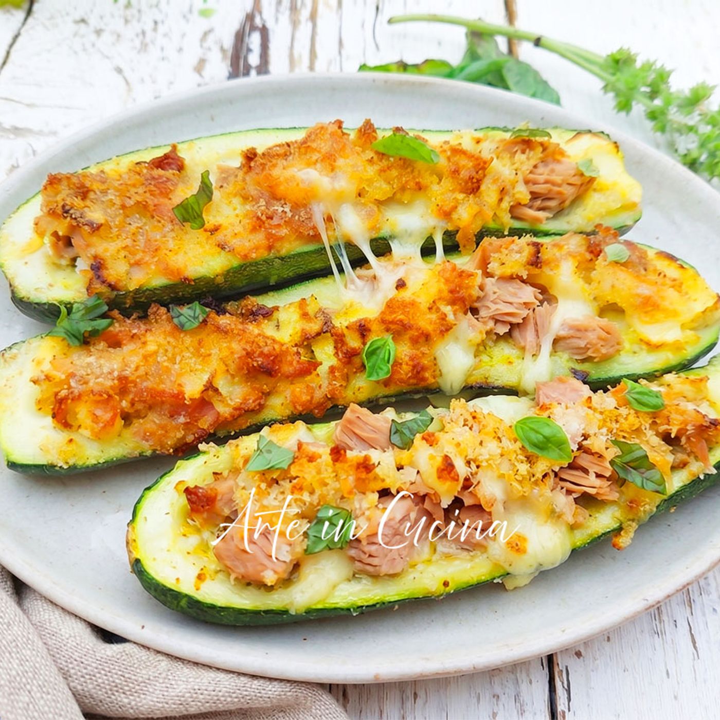 ZUCCHINE RIPIENE di TONNO in friggitrice ad aria episode artwork