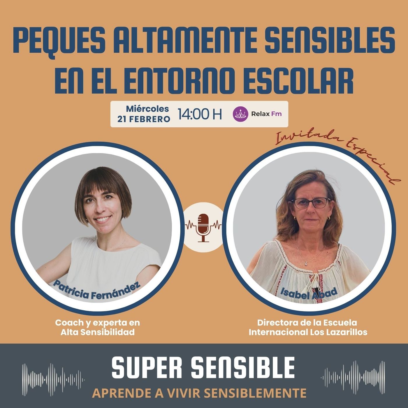 Peques Altamente Sensibles en el entorno escolar con Isabel Abad (Directora de la Escuela Internacional Los Lazarillos) episode artwork