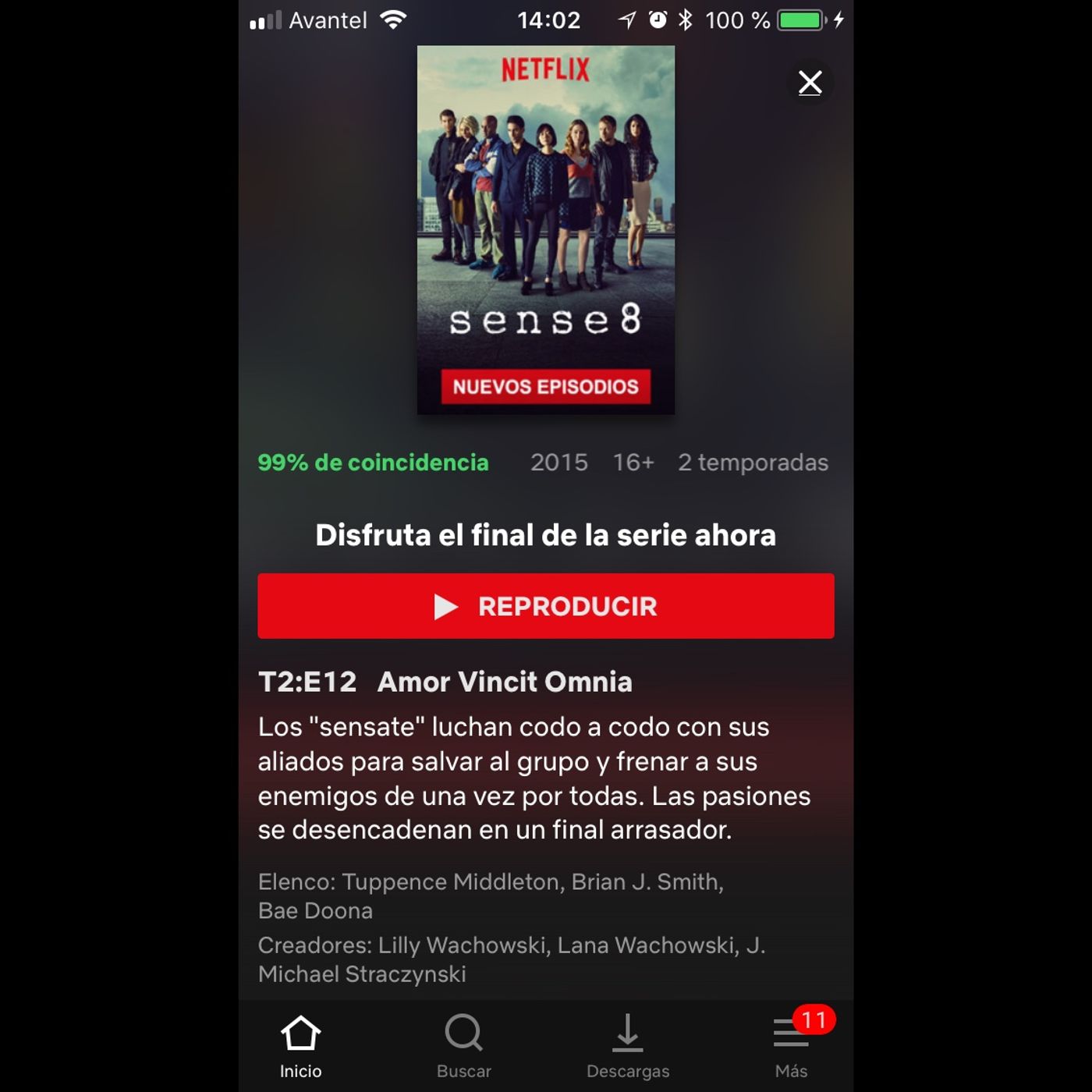 Sense8 ahora si se acaba