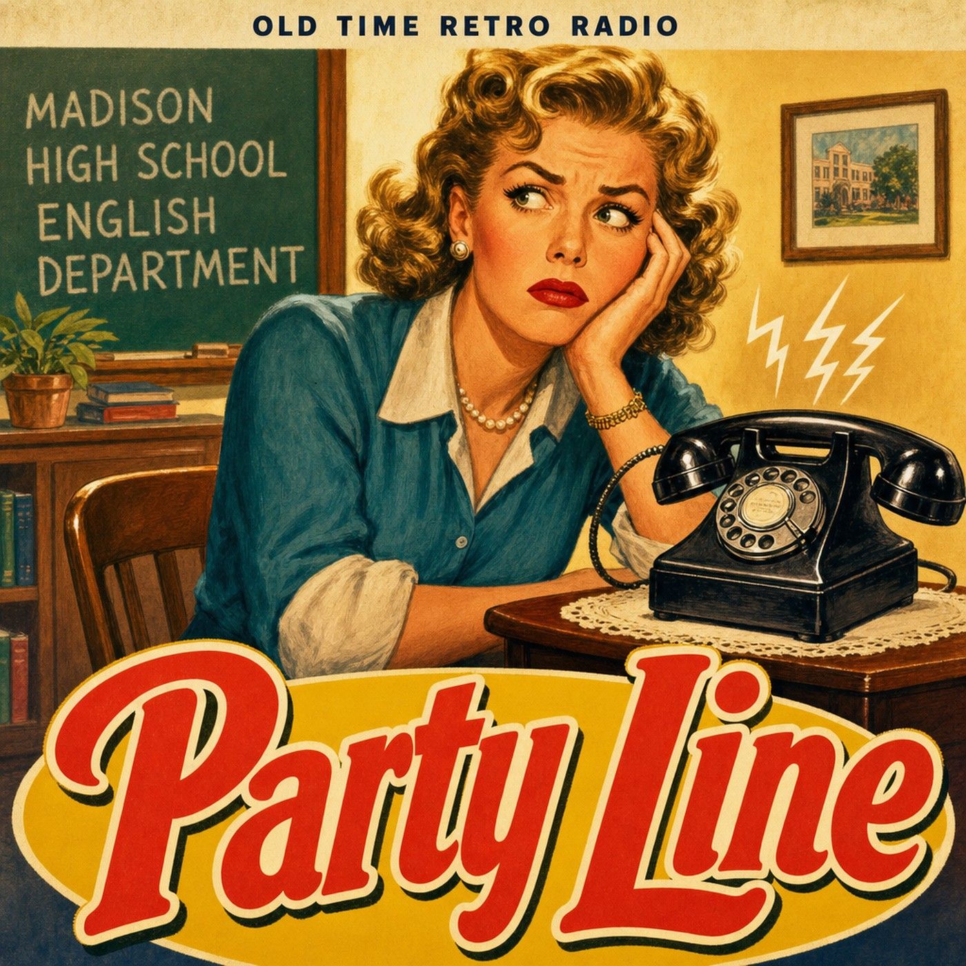 Our Miss Brooks - "Party Line" (1949) episode artwork