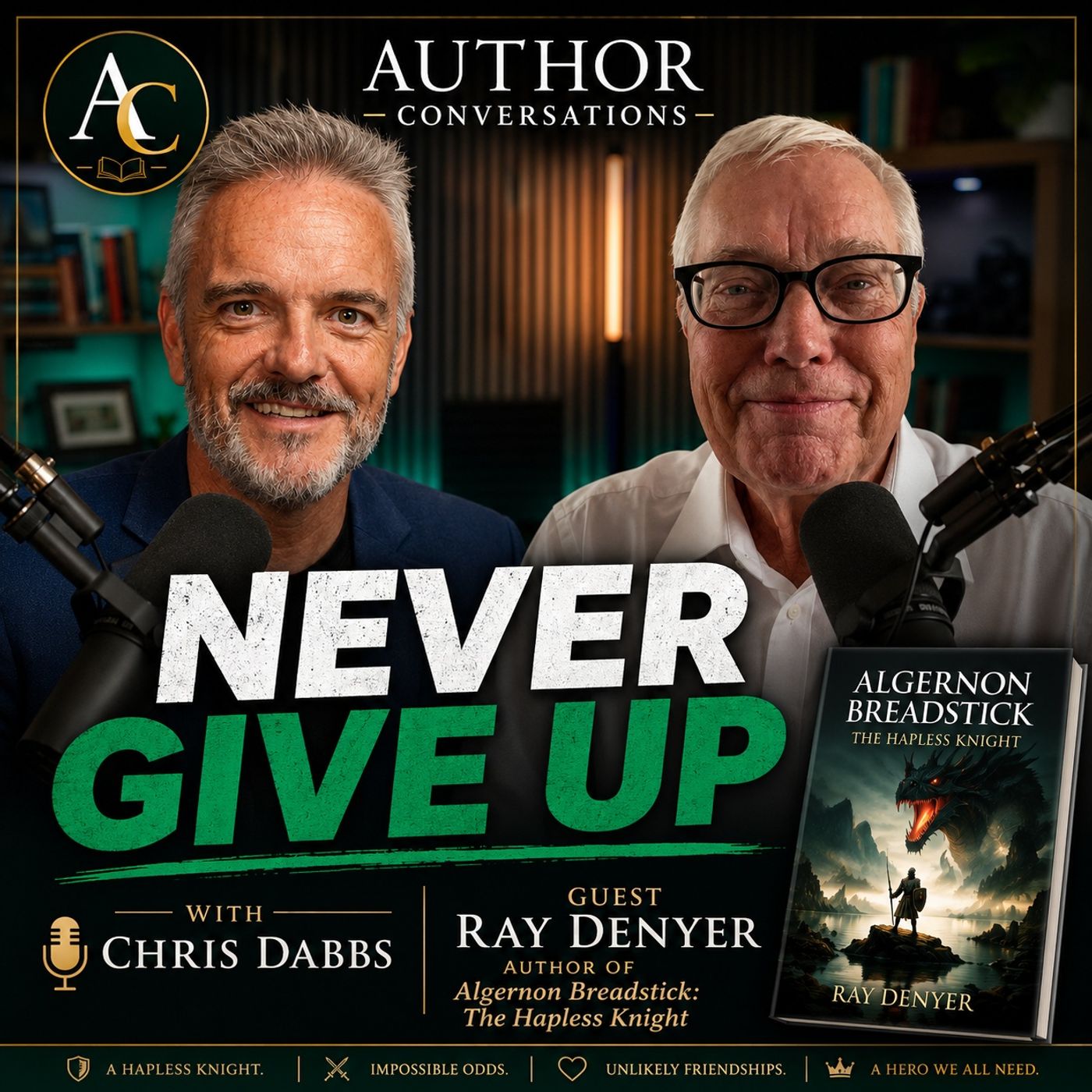 He Became an Author at 63 — “It’s Never Too Late” | Ray Denyer episode artwork