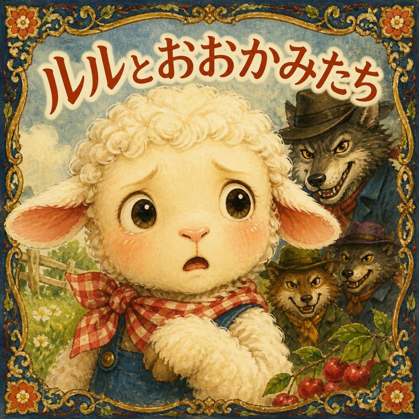 おせっかいな牧羊犬パップと、賢いオオカミの甘い罠 ｜【イソップ童話】 episode artwork