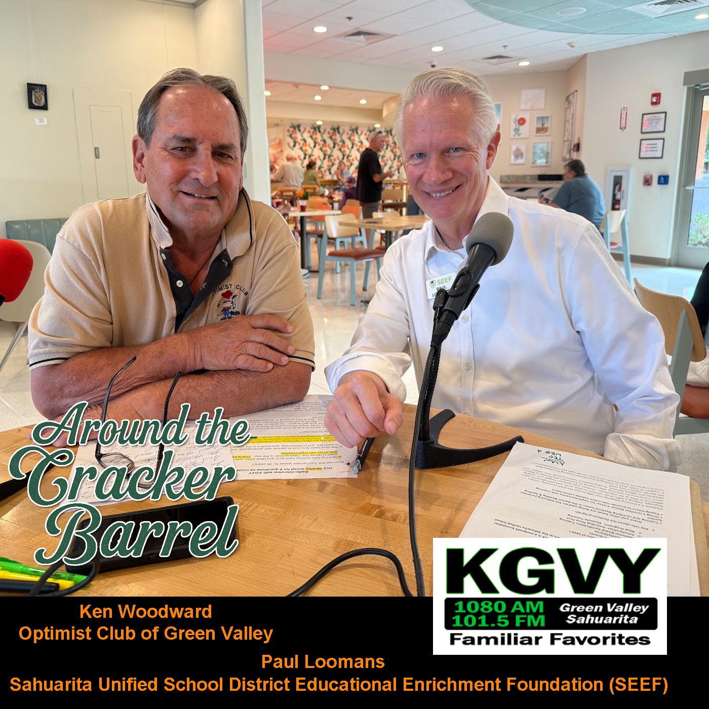 Around The Cracker Barrel - “Golf, Giving, and Great Sausage: Supporting Local Youth” (Aired 10/10/2025) episode artwork