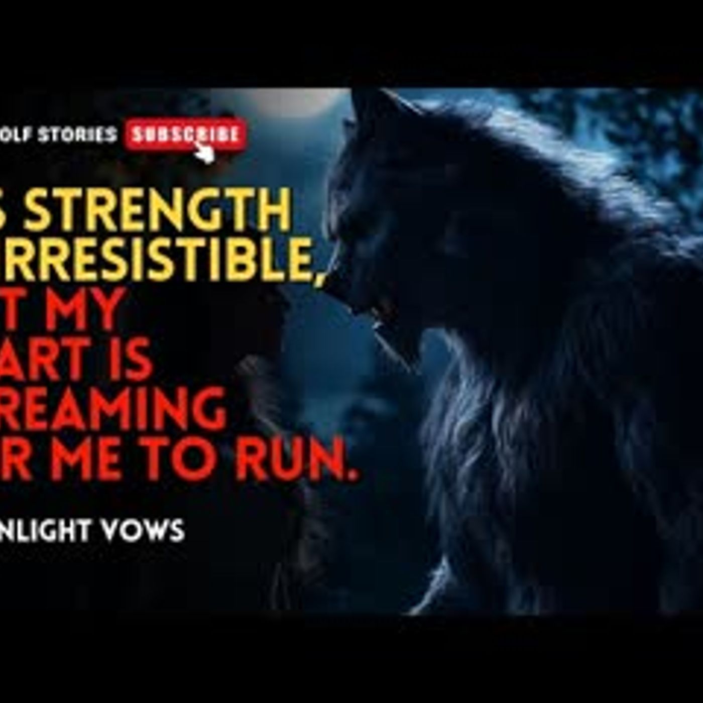 His strength is irresistible, but my heart is screaming for me to run.丨Moonlight Vows EP3 episode artwork