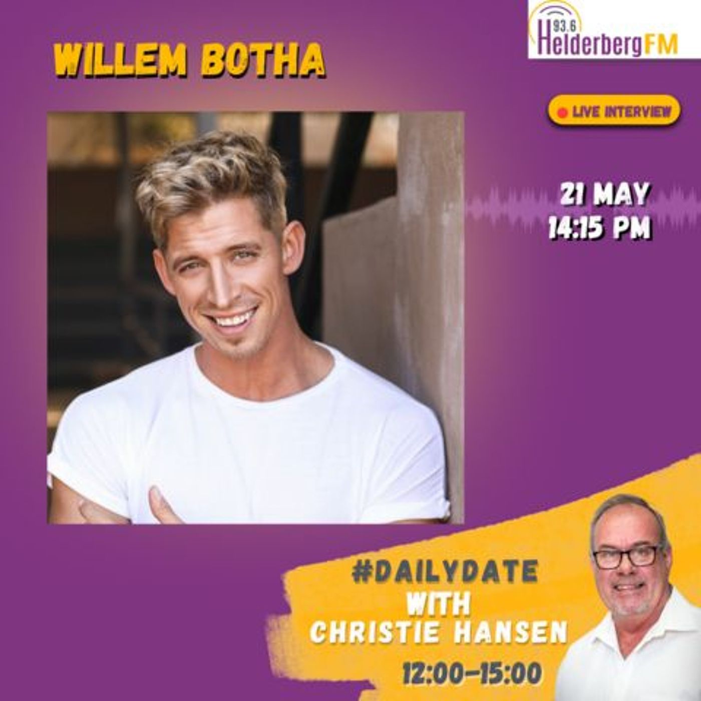 Willem Botha On #DailyDateWithChristie episode artwork