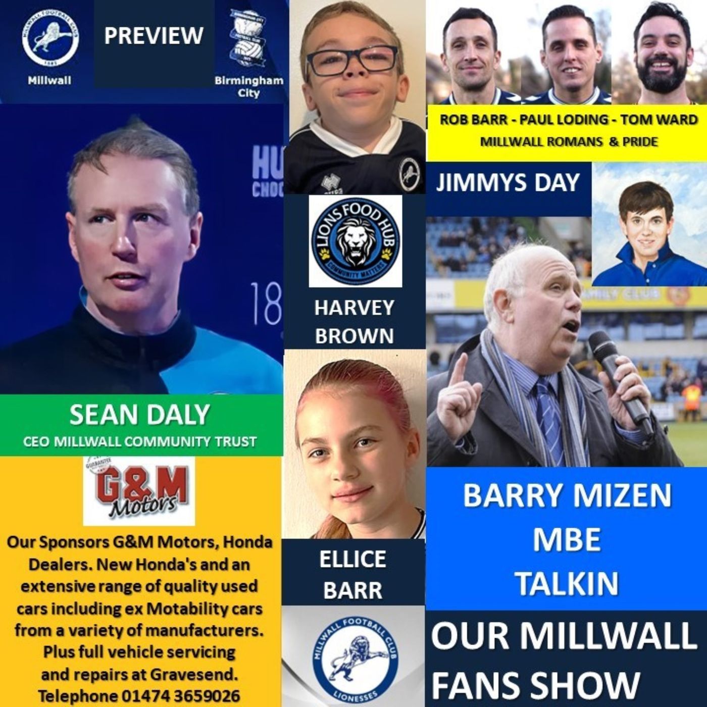 OUR MILLWALL FANS SHOW - Topical Weekly Talks