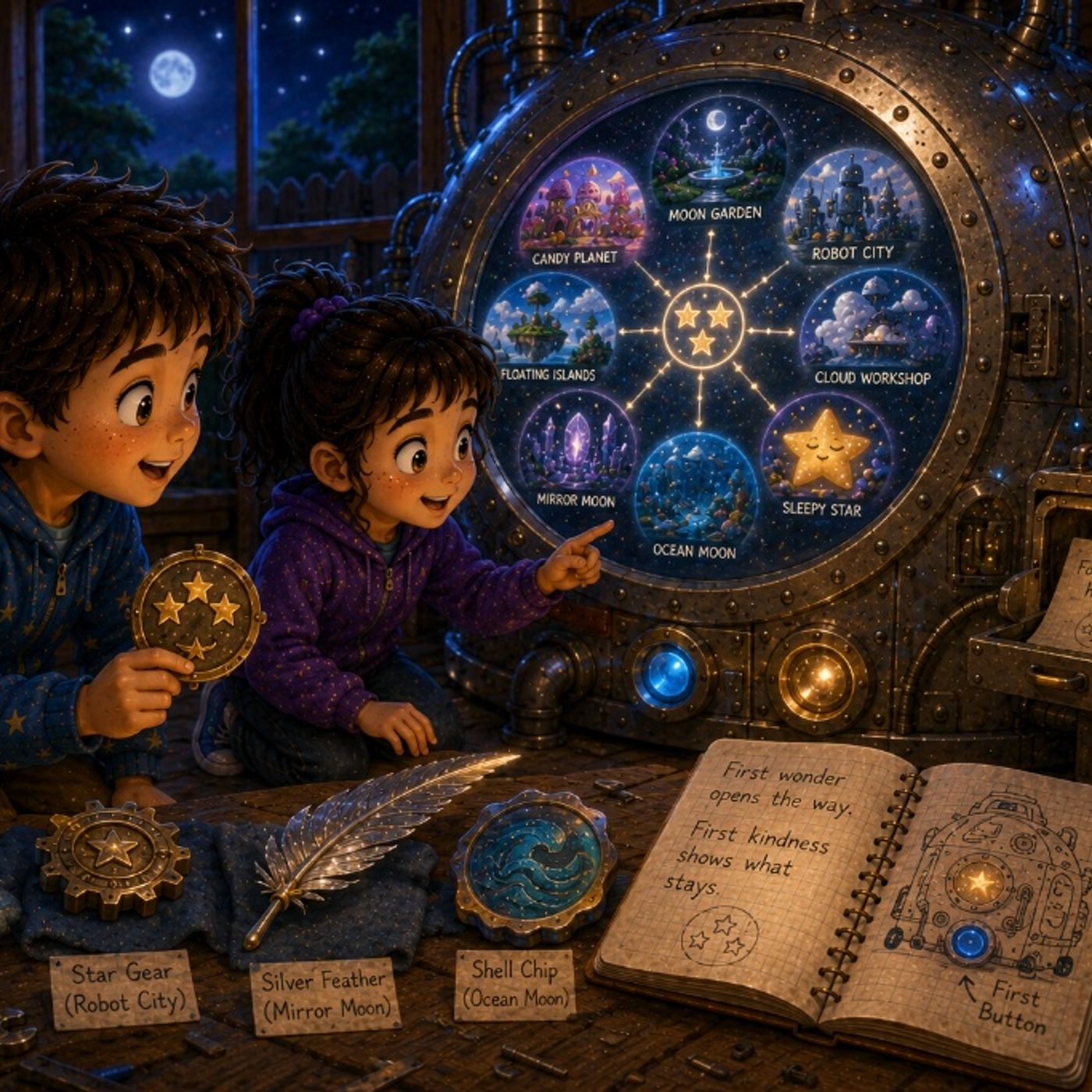Daniel and the Moon Machine - Chapter 12 - The First Button episode artwork