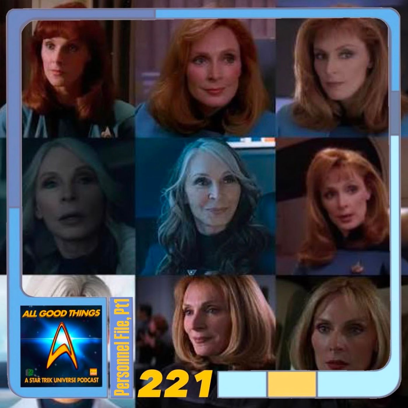 AGT 221: Personnel File, Pt 1: Doctor Beverly Crusher episode artwork