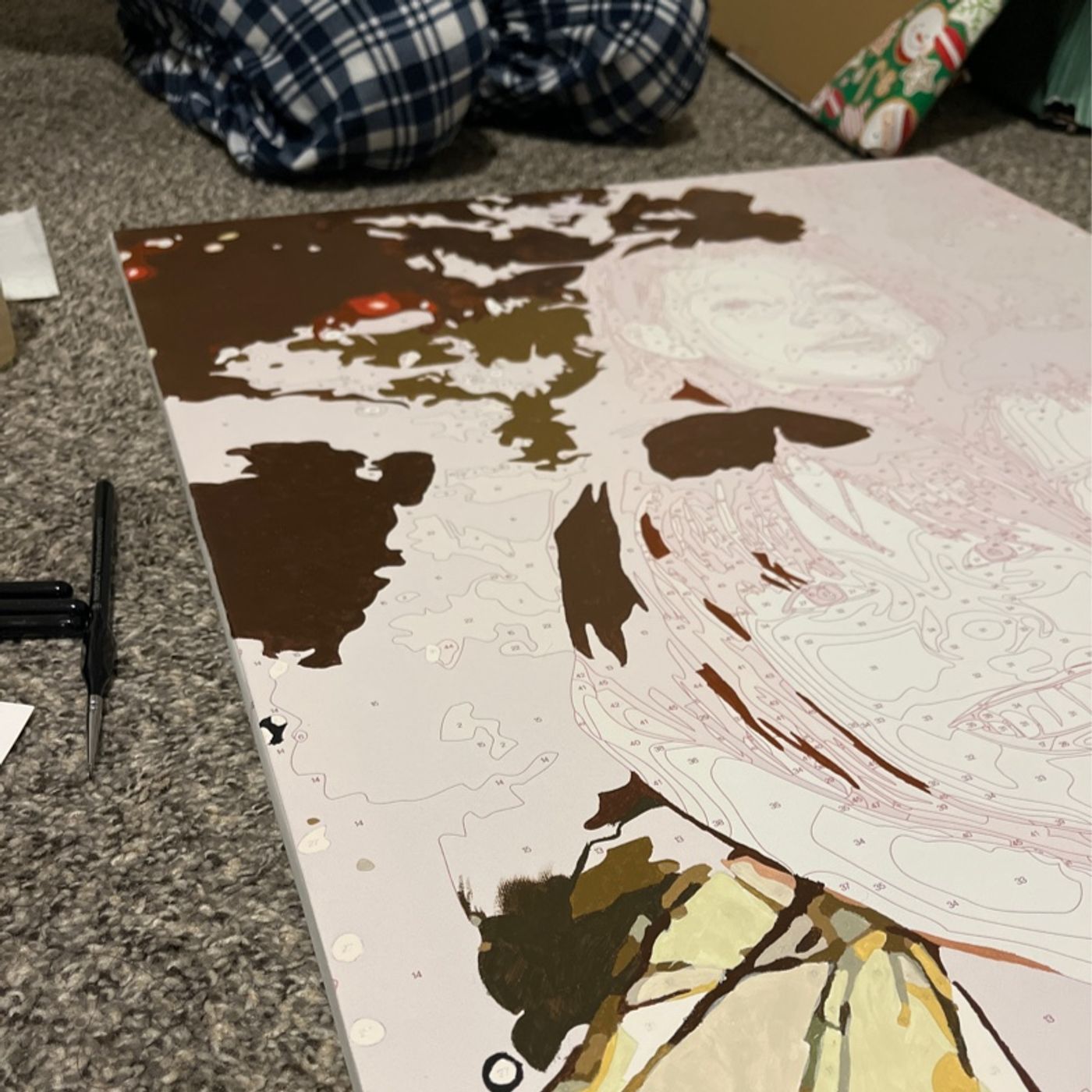 Painting in the ward