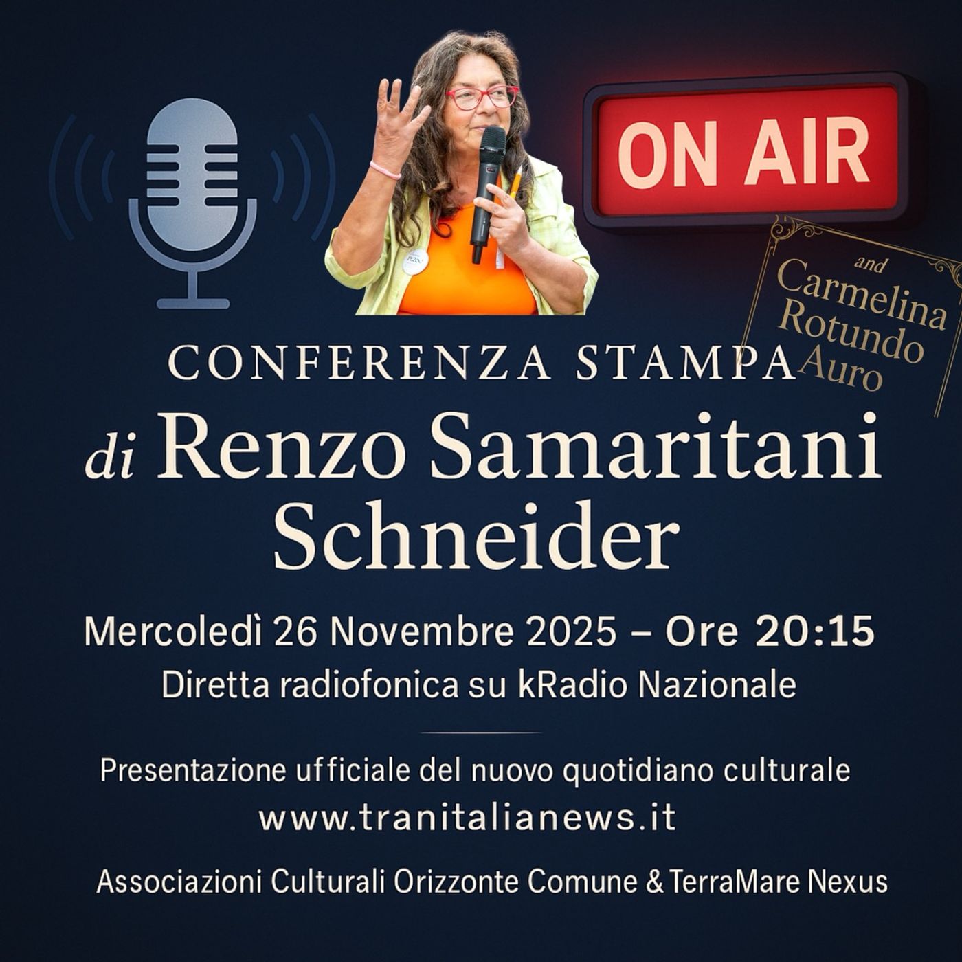 Conferenza Stampa – Presentazione Ufficiale di Trani Italia News 26 Novembre 2025 episode artwork