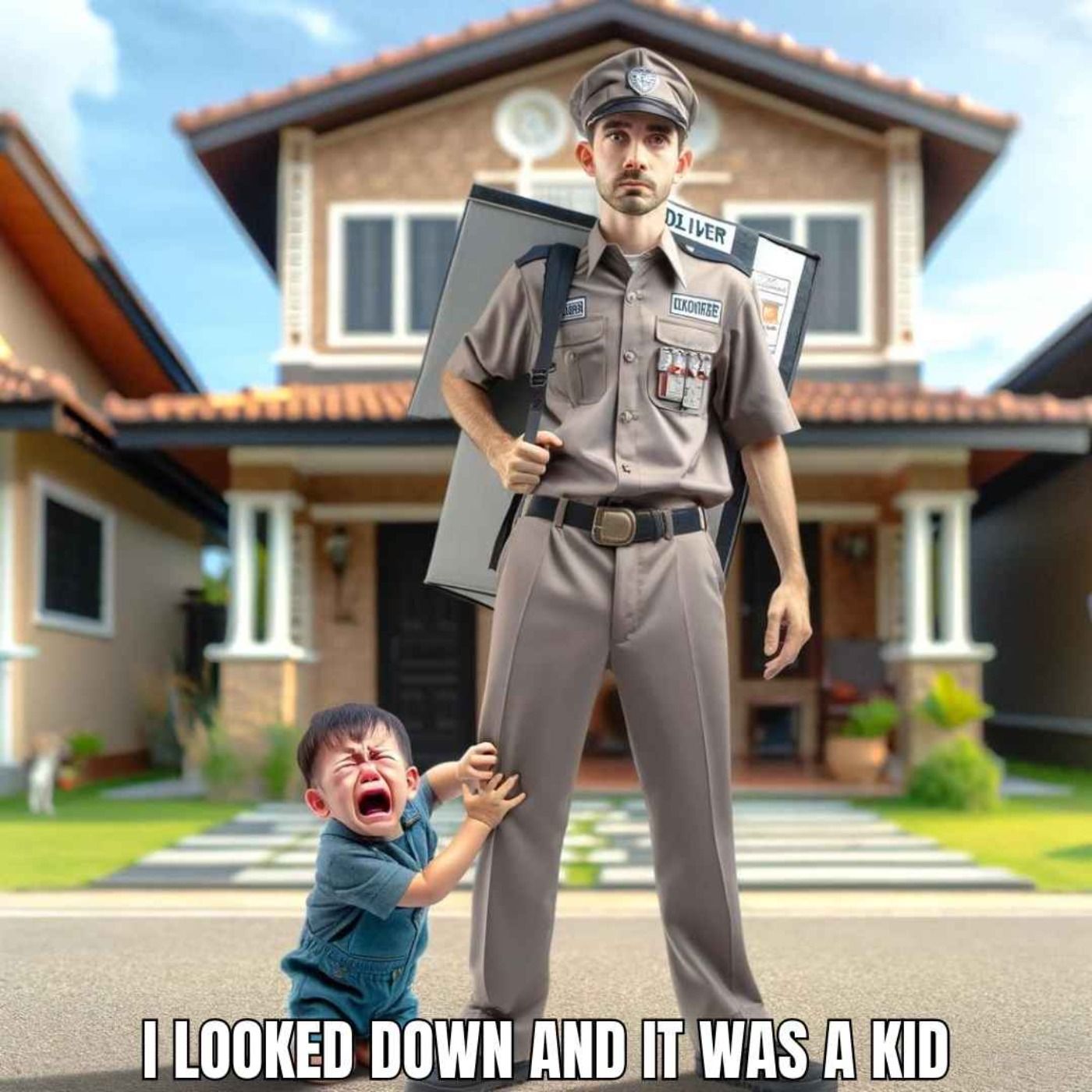 I Looked Down & It Was A Kid
