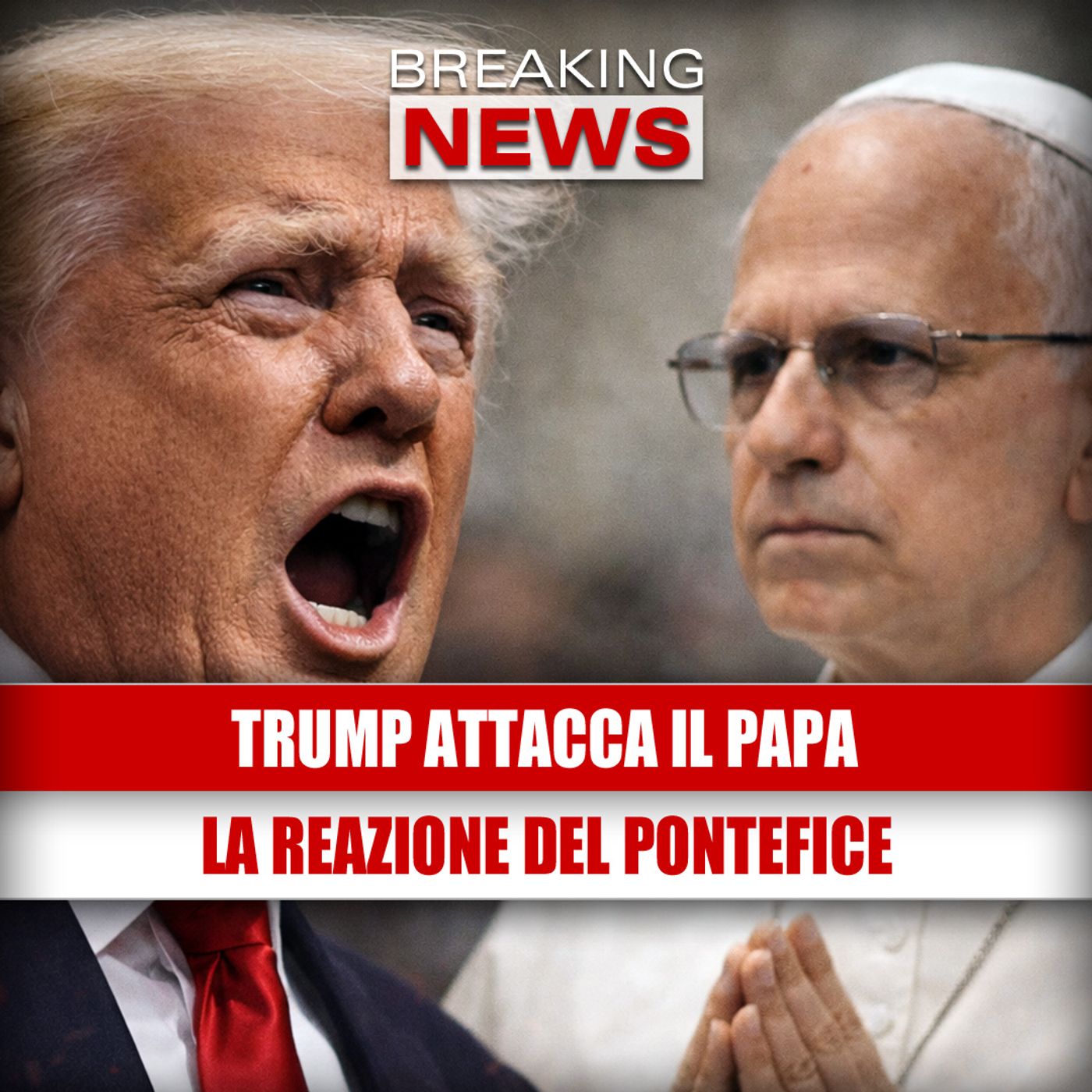 Trump contro Papa Leone XIV: rottura totale tra Casa Bianca e Vaticano