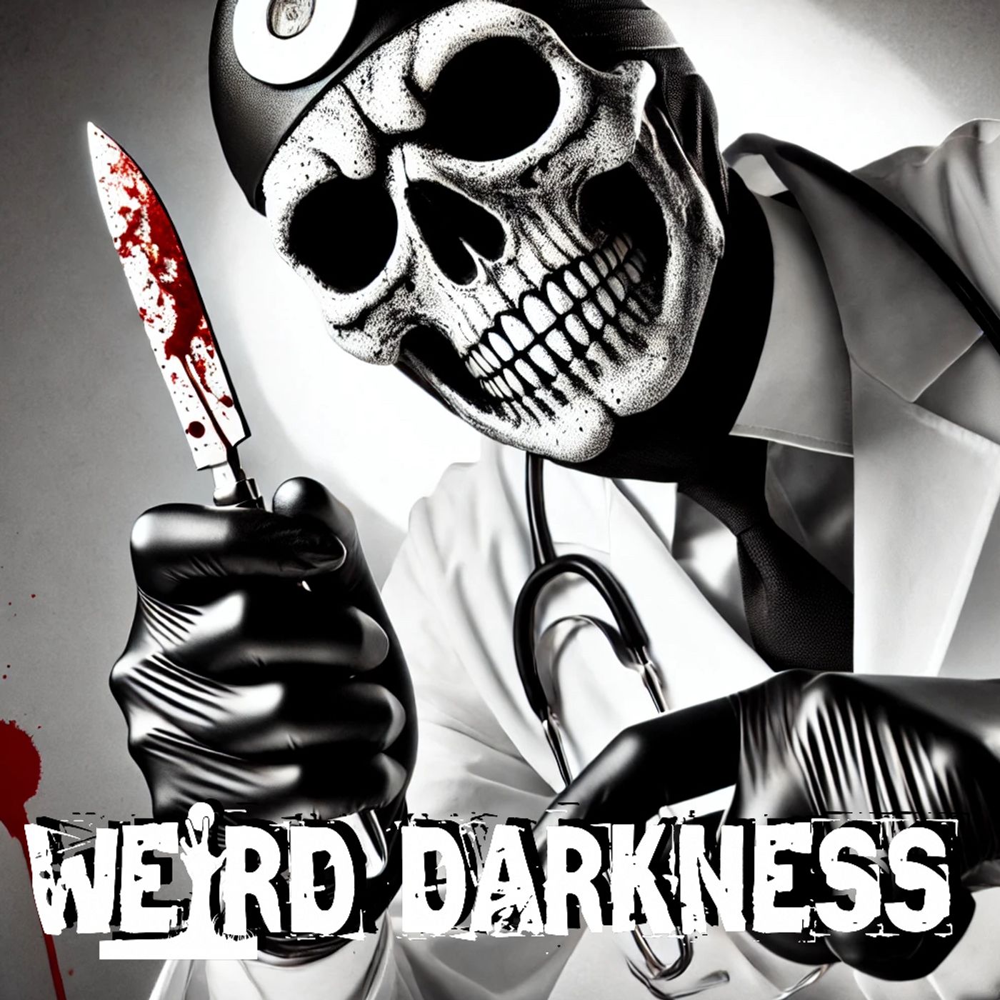 cover of episode “DEADLY DOCTORS, NASTY NURSES, AND MURDEROUS MEDICINE” #WeirdDarkness