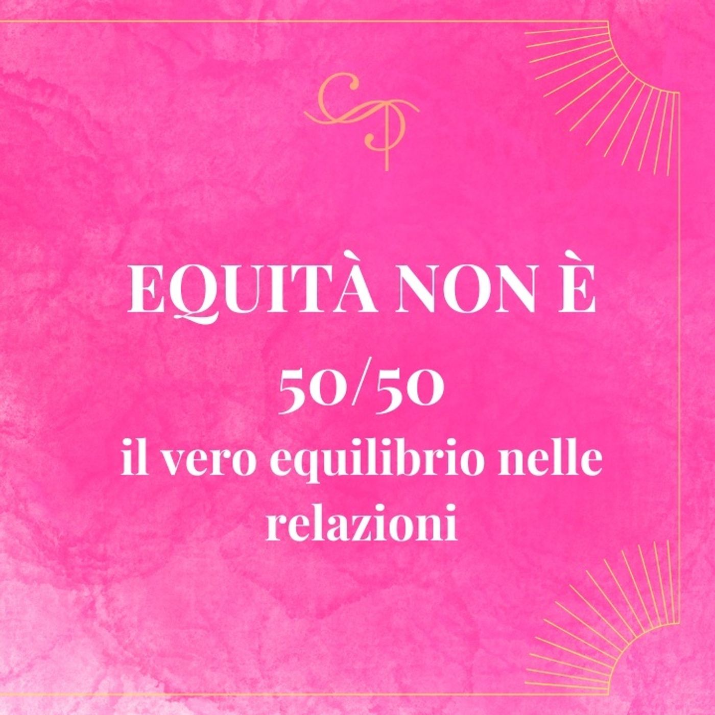 Equità non è 50:50