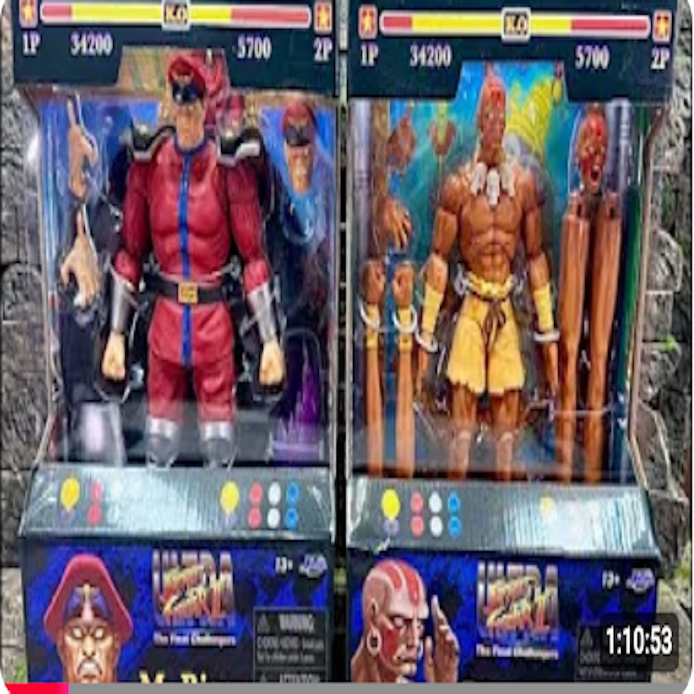 (Un Poquito Mas) Street Fighter II Dhalism & M. Bison Unboxing episode artwork