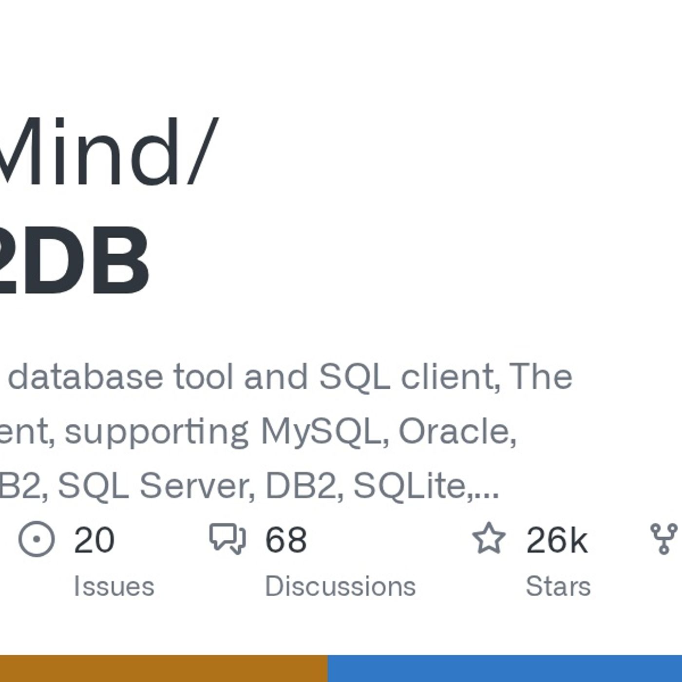 GitHub - OtterMind/Chat2DB:  AI-driven database tool and SQL client, The hottest GUI client, supporting MySQL, Oracle, PostgreSQL, DB2, SQL