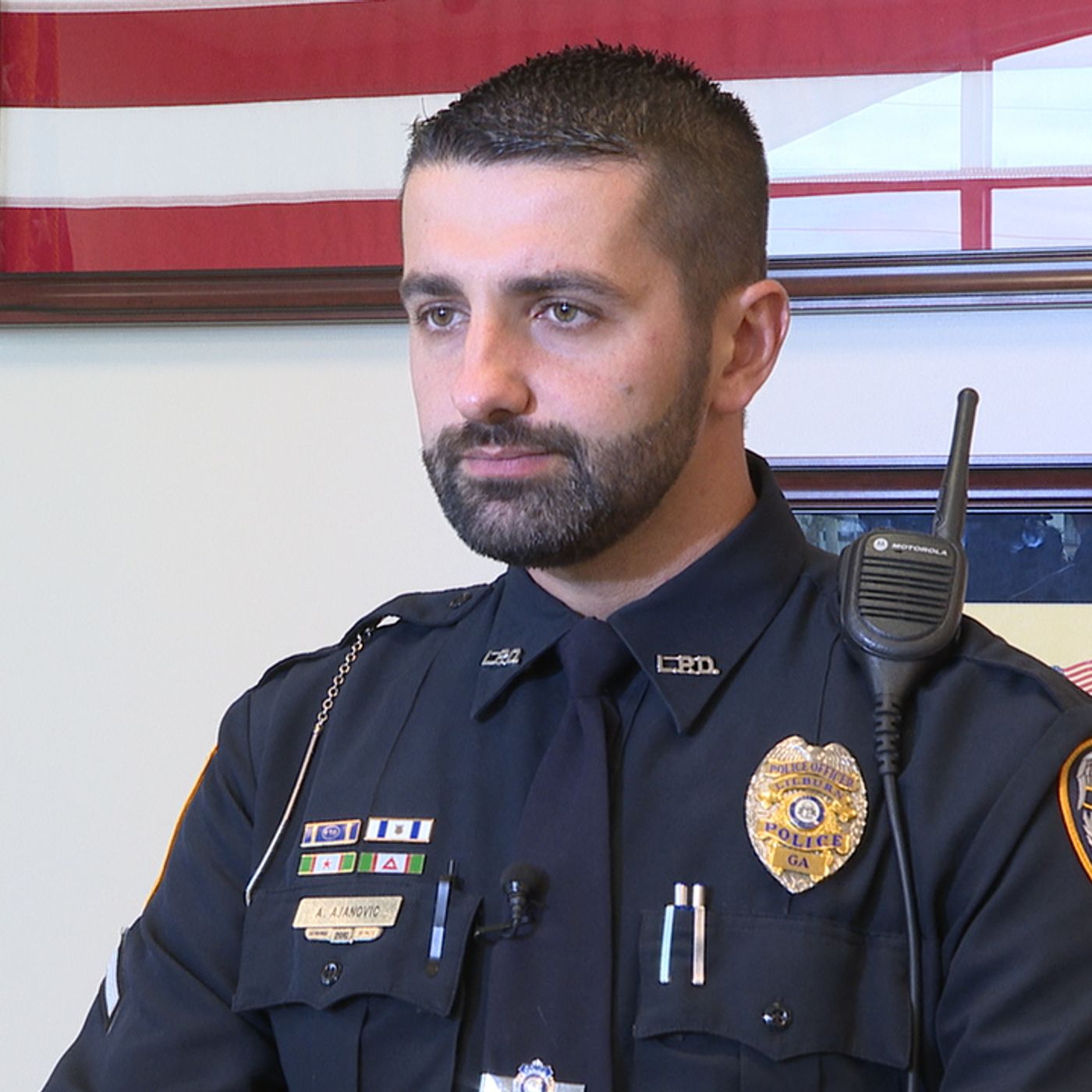 Off Duty Lilburn Officer Runs Towards A Burning Train To Save Others