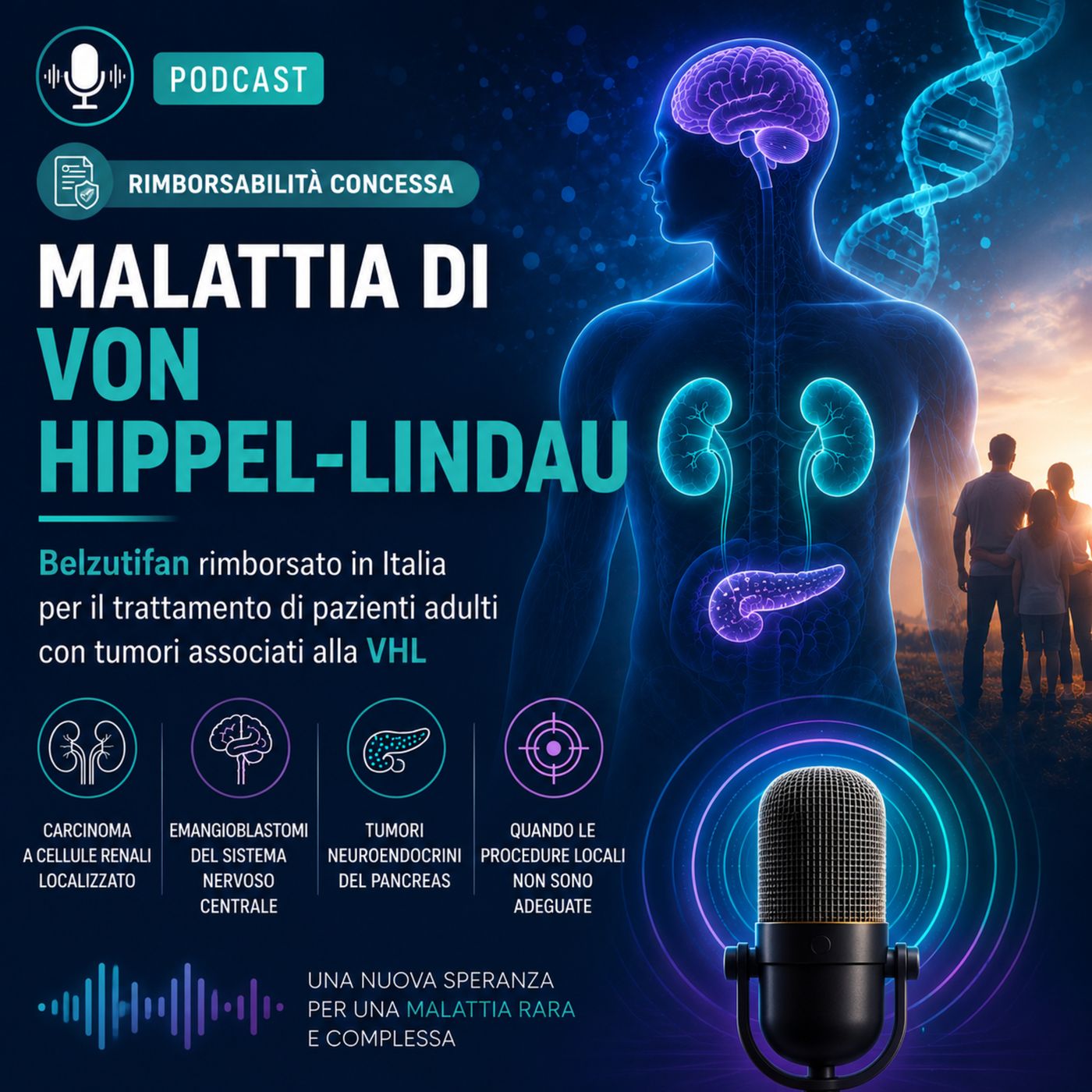 Belzutifan rimborsabile in Italia: nuova opzione per la malattia di von Hippel‑Lindau episode artwork