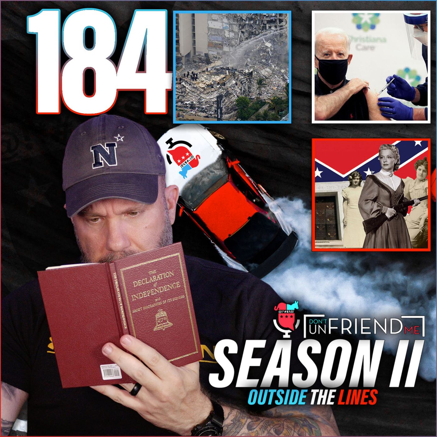 #184: Daughters of the Confederacy. How to get MAGA vaccinated? Infrastructure. episode artwork