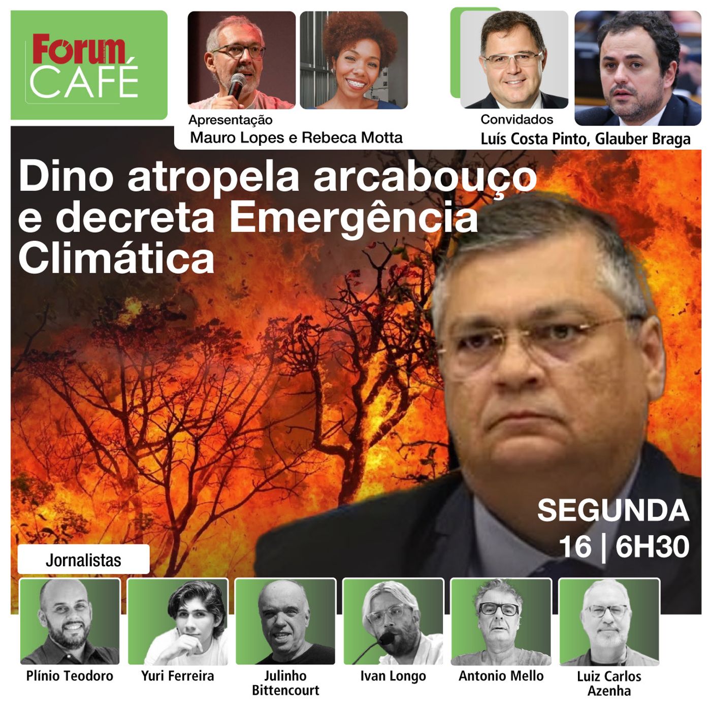 DEBATE: DATENA DÁ CADEIRADA EM MARÇAL | Dino atropela arcabouço e decreta Emergência Climática
